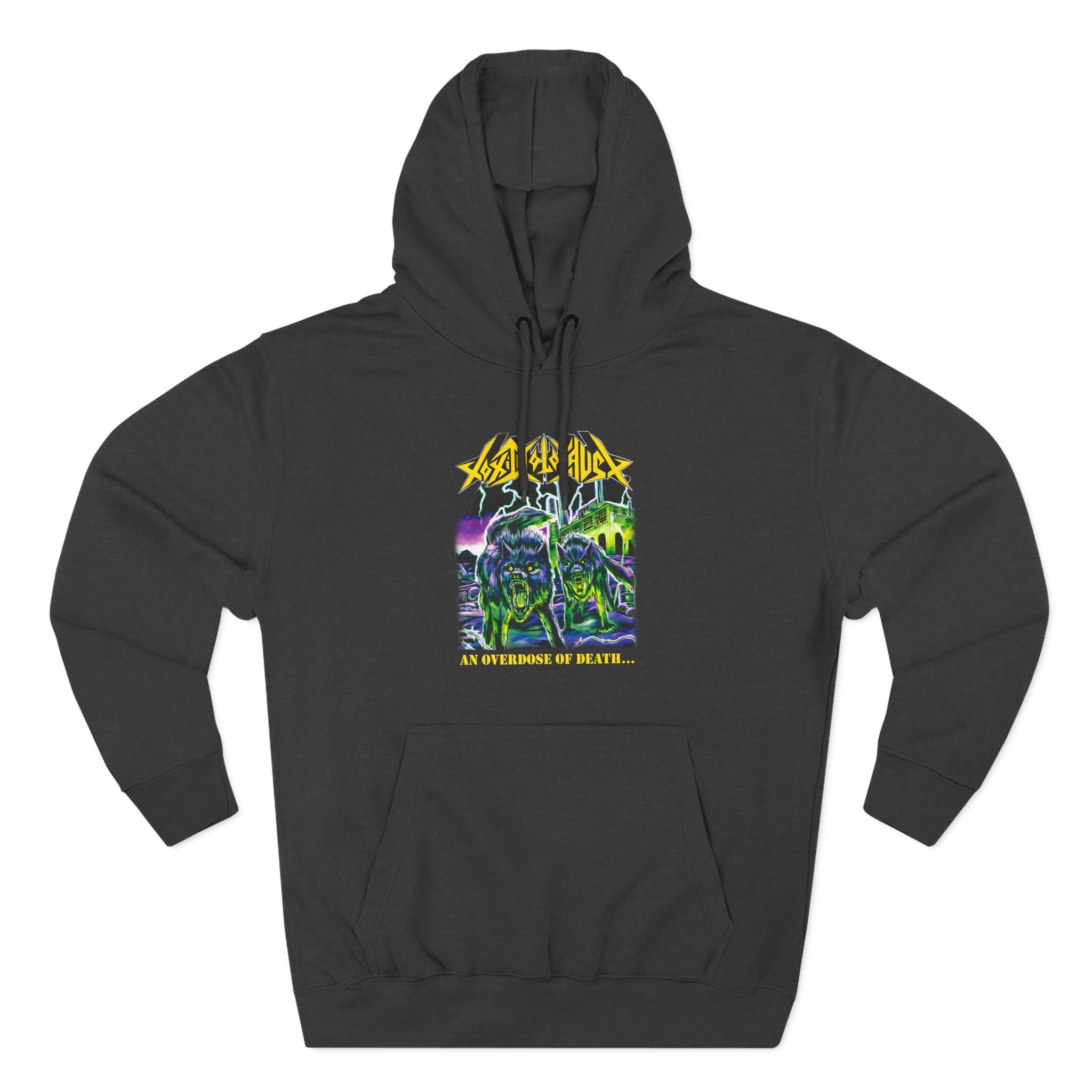 Toxic Holocaust Overdose Three-Panel Fleece Hoodie