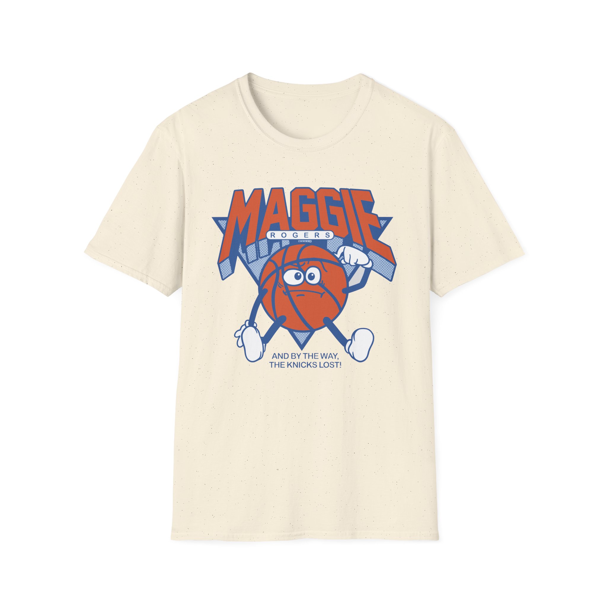 Maggie Rogers and by the Way the Knicks Lost Unisex Softstyle T-Shirt
