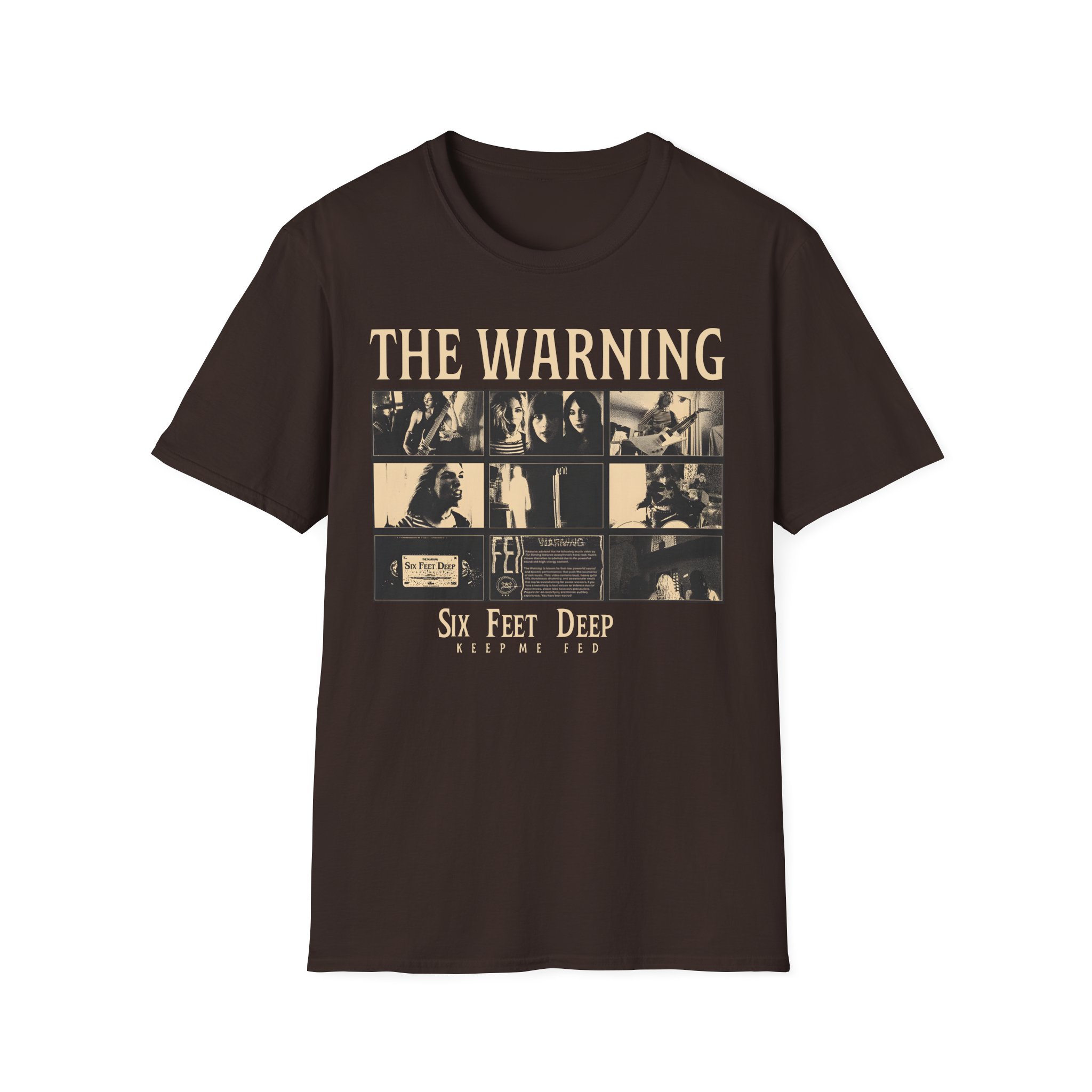 The Warning Six Feet Deep Unisex Softstyle T-Shirt