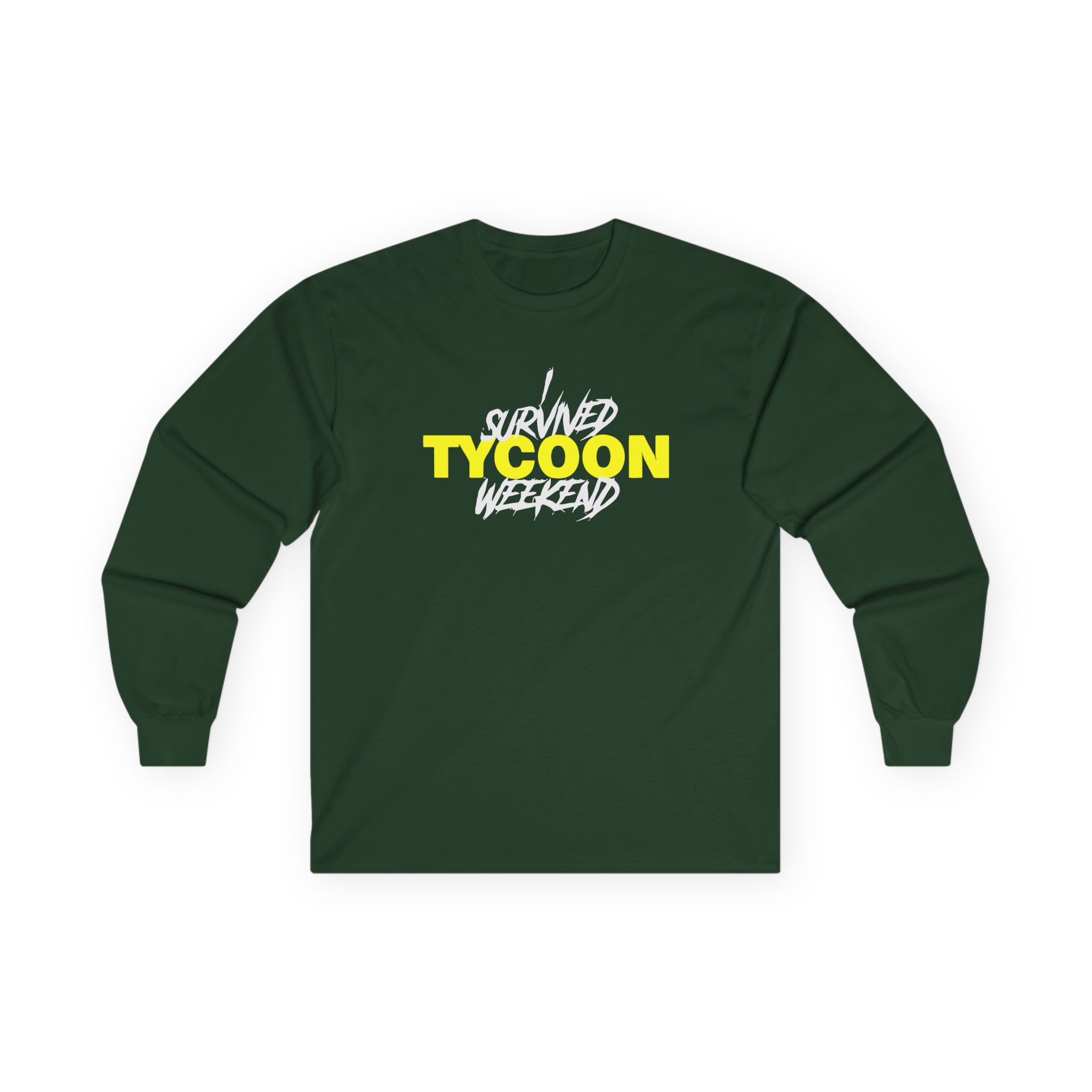 G-unit I Survined Tycoon Weekend Unisex Ultra Cotton Long Sleeve Tee