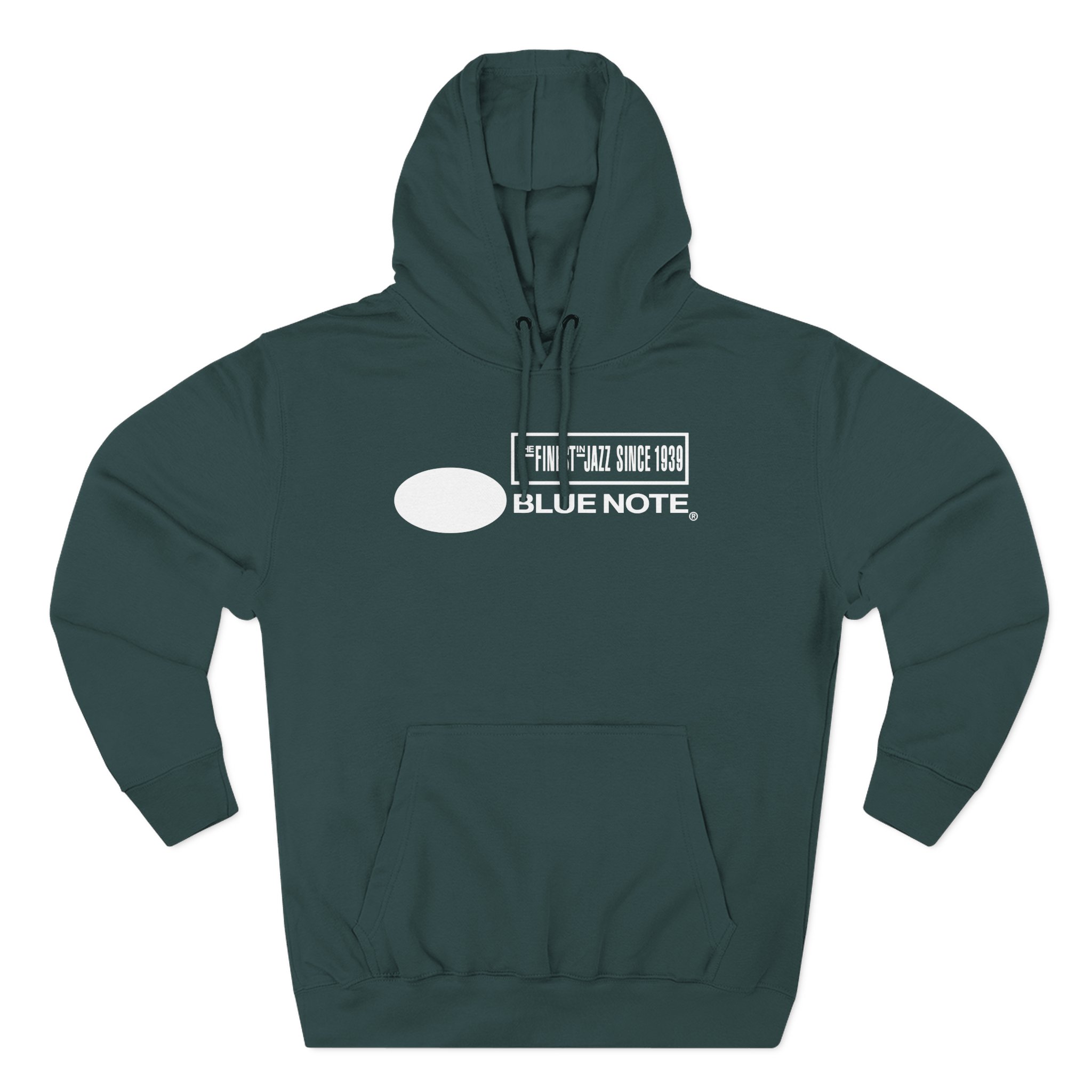 Blue Note Records Three-Panel Fleece Hoodie
