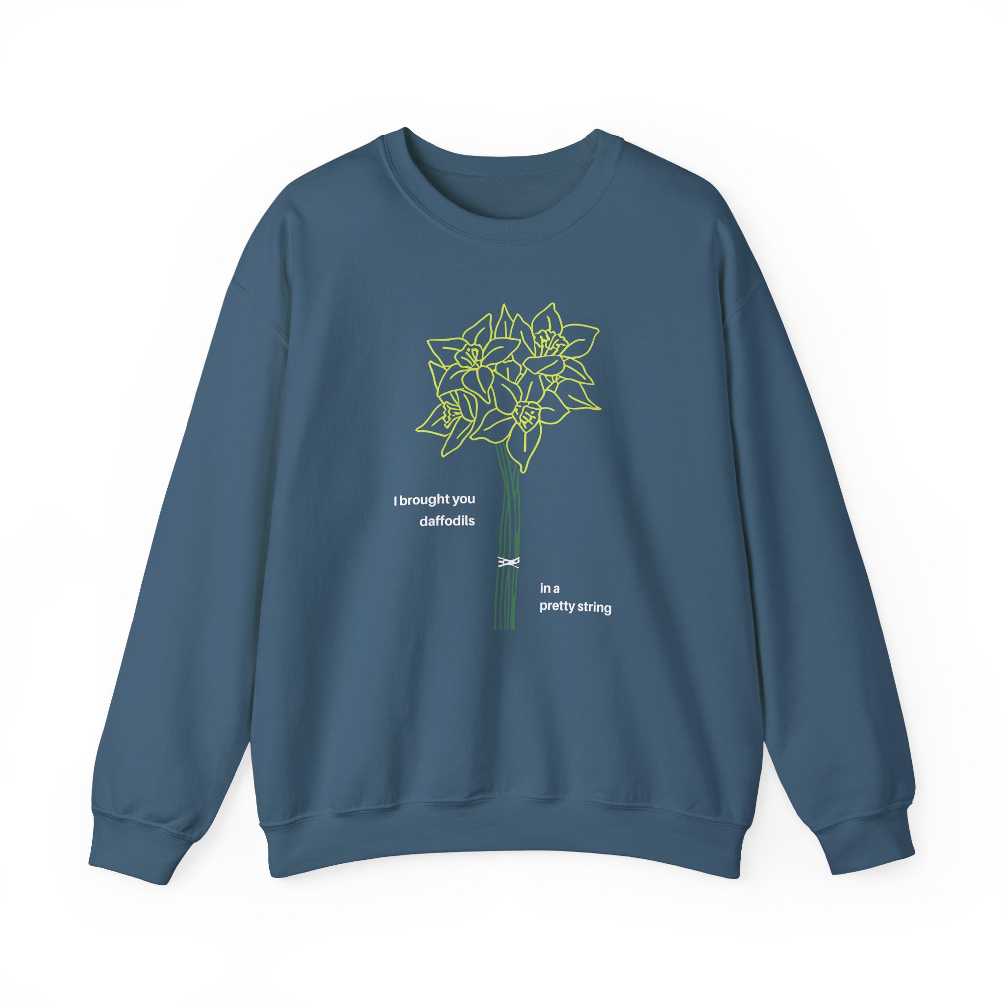 Tom Odell Daffodils Unisex Heavy Blendâ„¢ Crewneck Sweatshirt