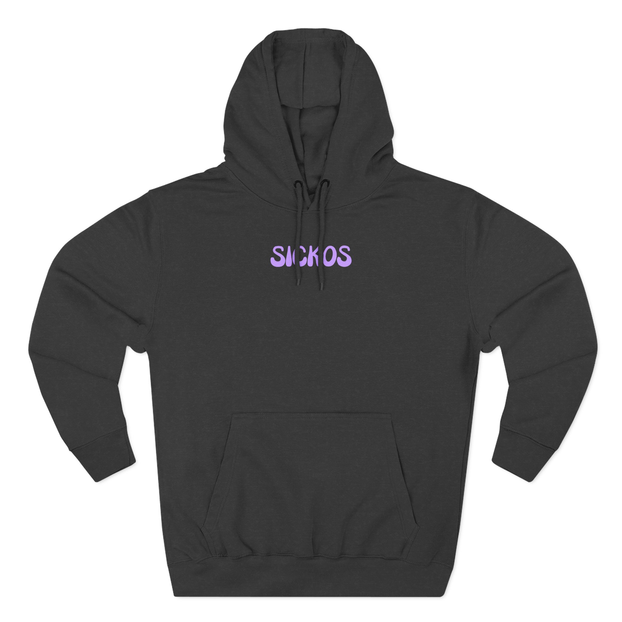 Sickos Three-Panel Fleece Hoodie