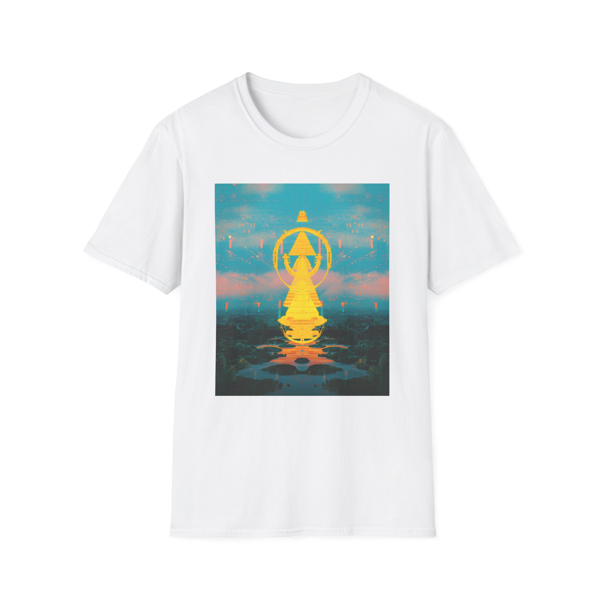Pretty Lights Admat Unisex Softstyle T-Shirt