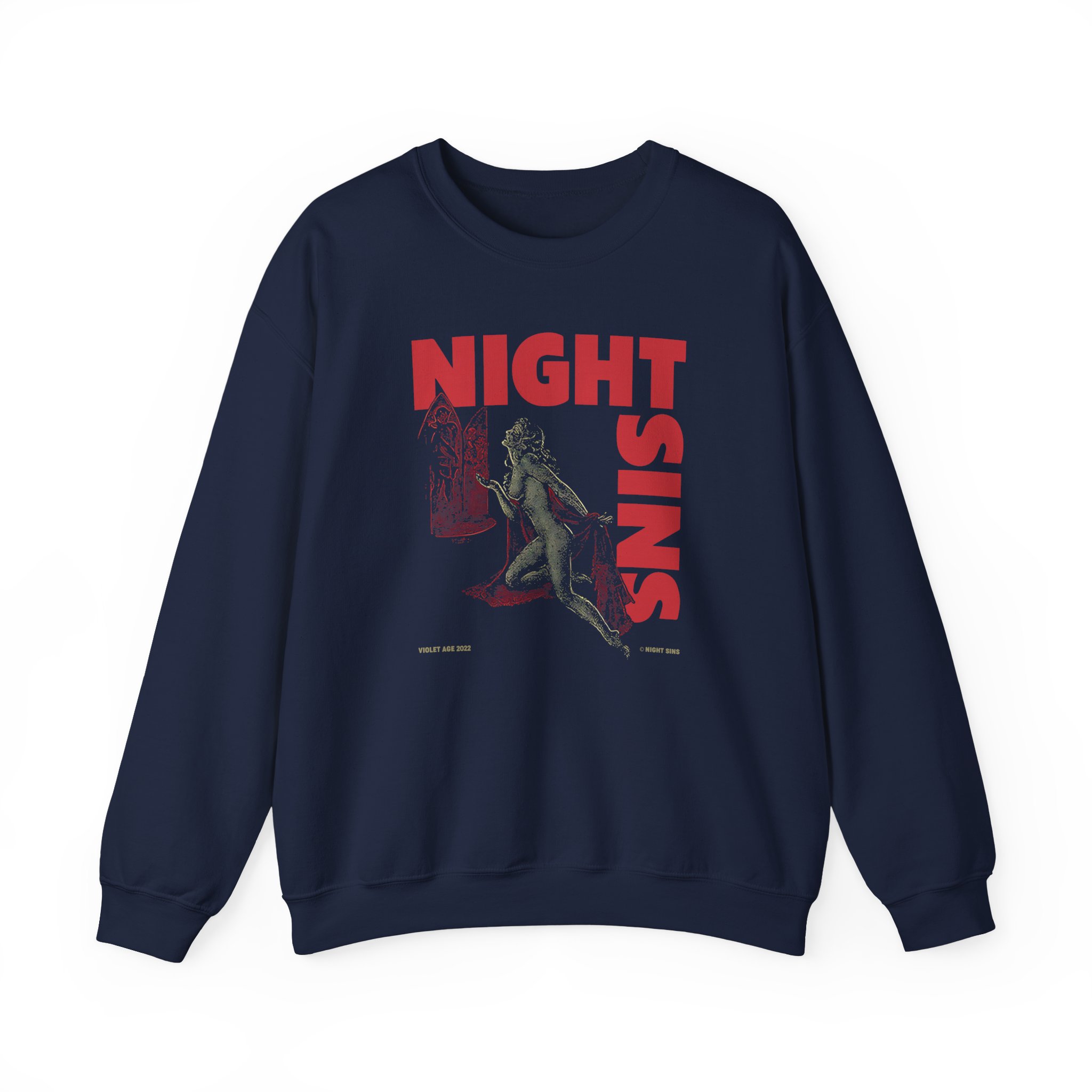 Night Sins Shrine Unisex Heavy Blendâ„¢ Crewneck Sweatshirt
