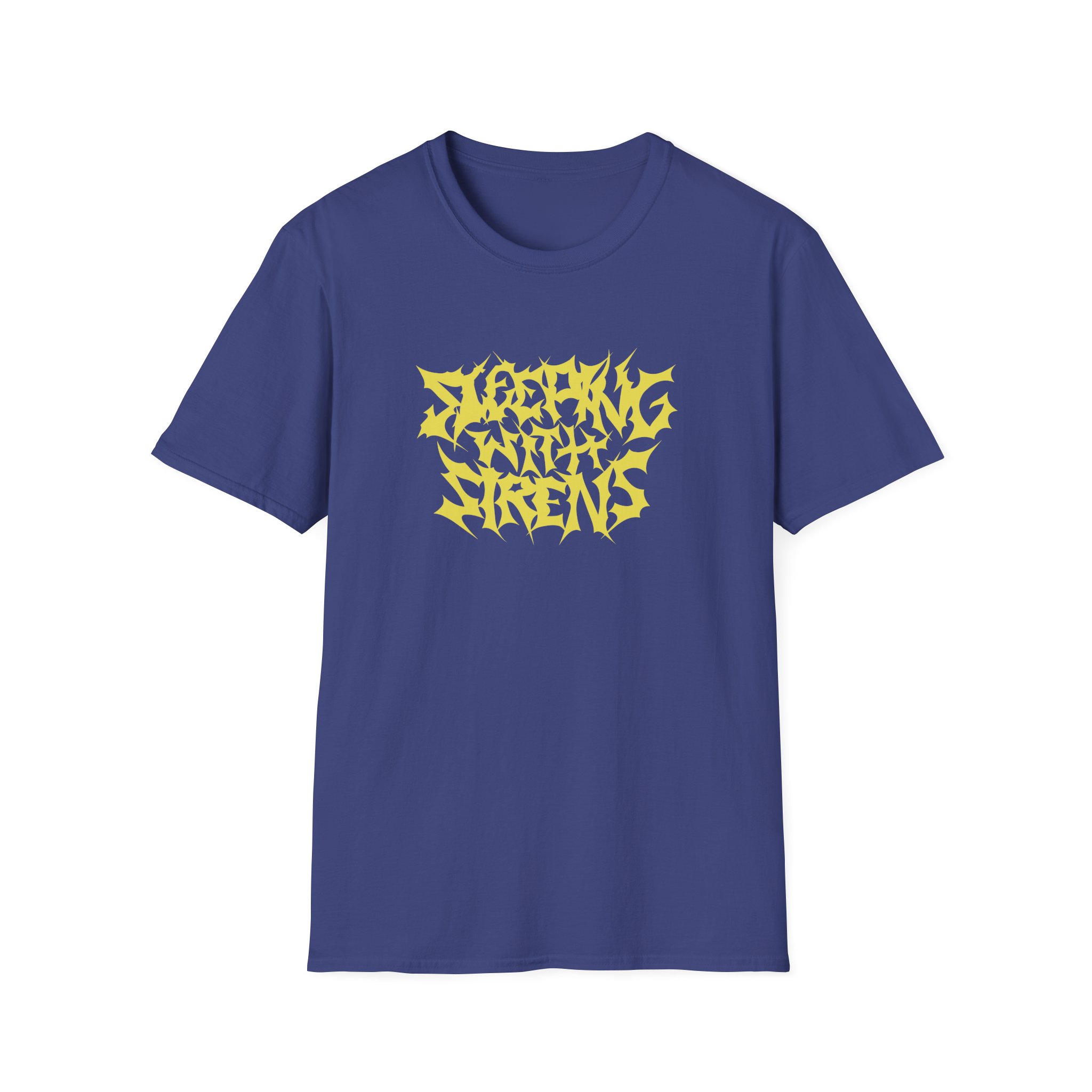 Sleeping With Sirens Metal Logo Unisex Softstyle T-Shirt