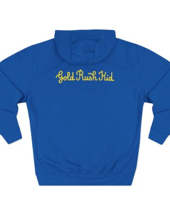 George Ezra Leaning Gold Rush Kid Three-Panel Fleece Hoodie