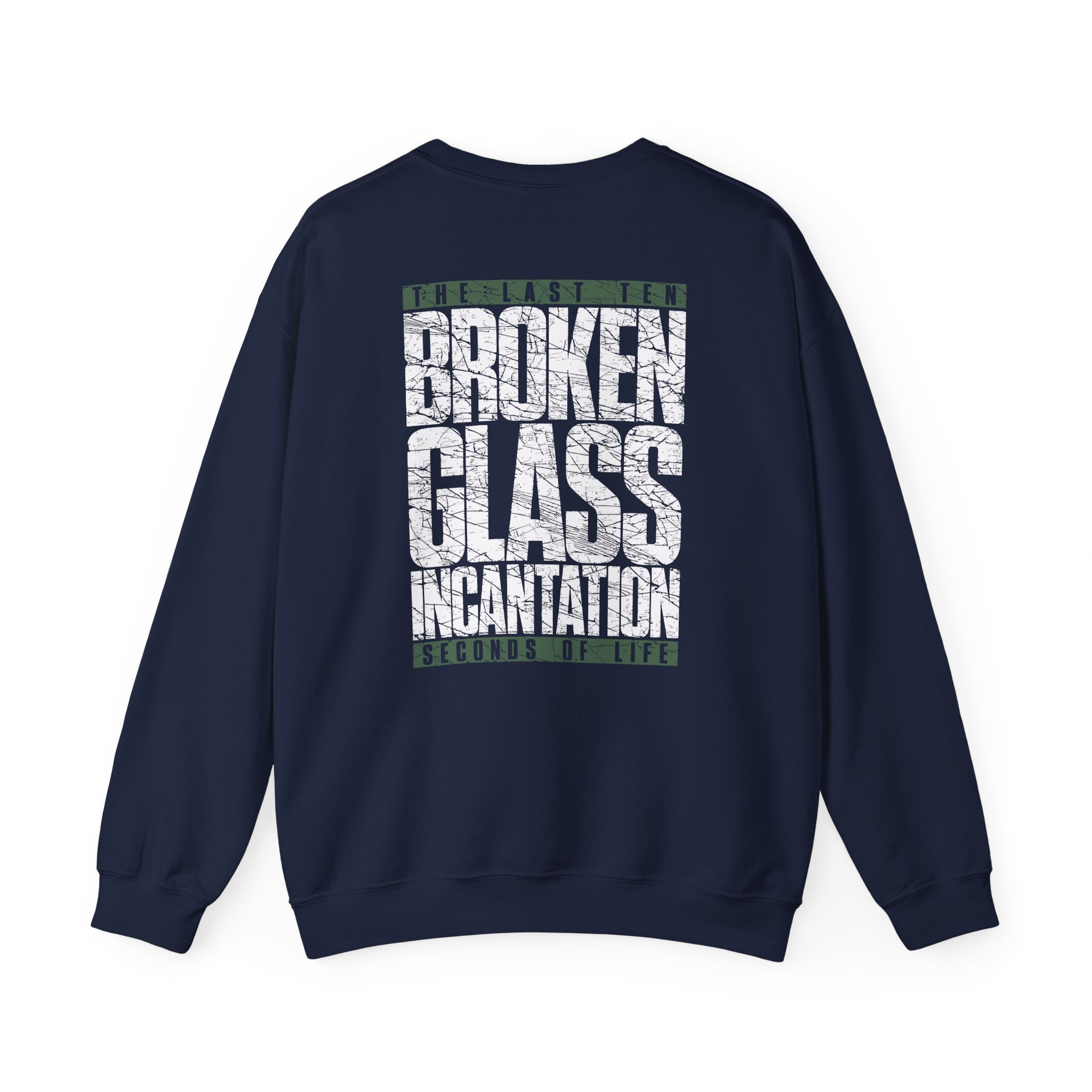 The Last Ten Seconds of Life Broken Glass Unisex Heavy Blendâ„¢ Crewneck Sweatshirt