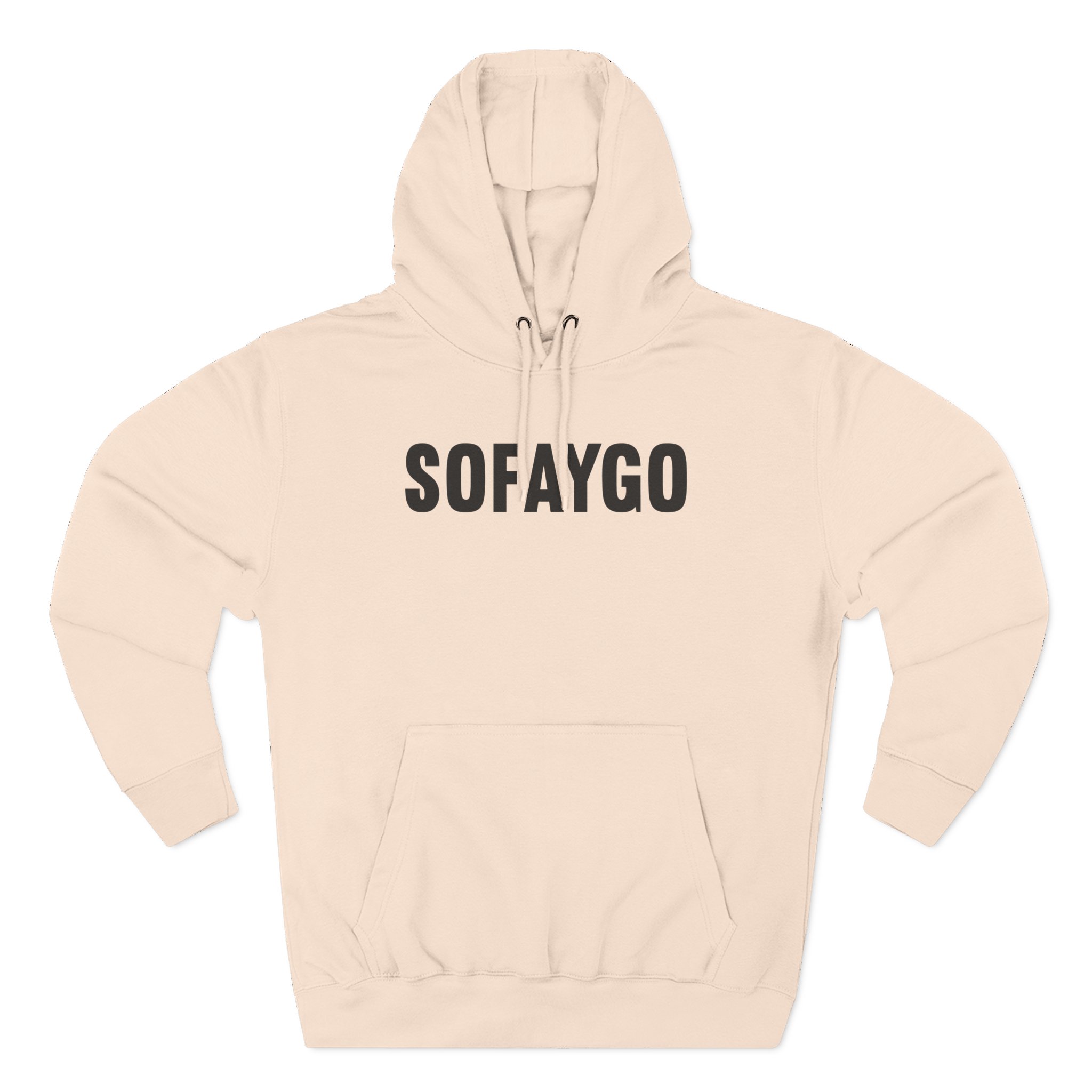 Sofaygo Three-Panel Fleece Hoodie