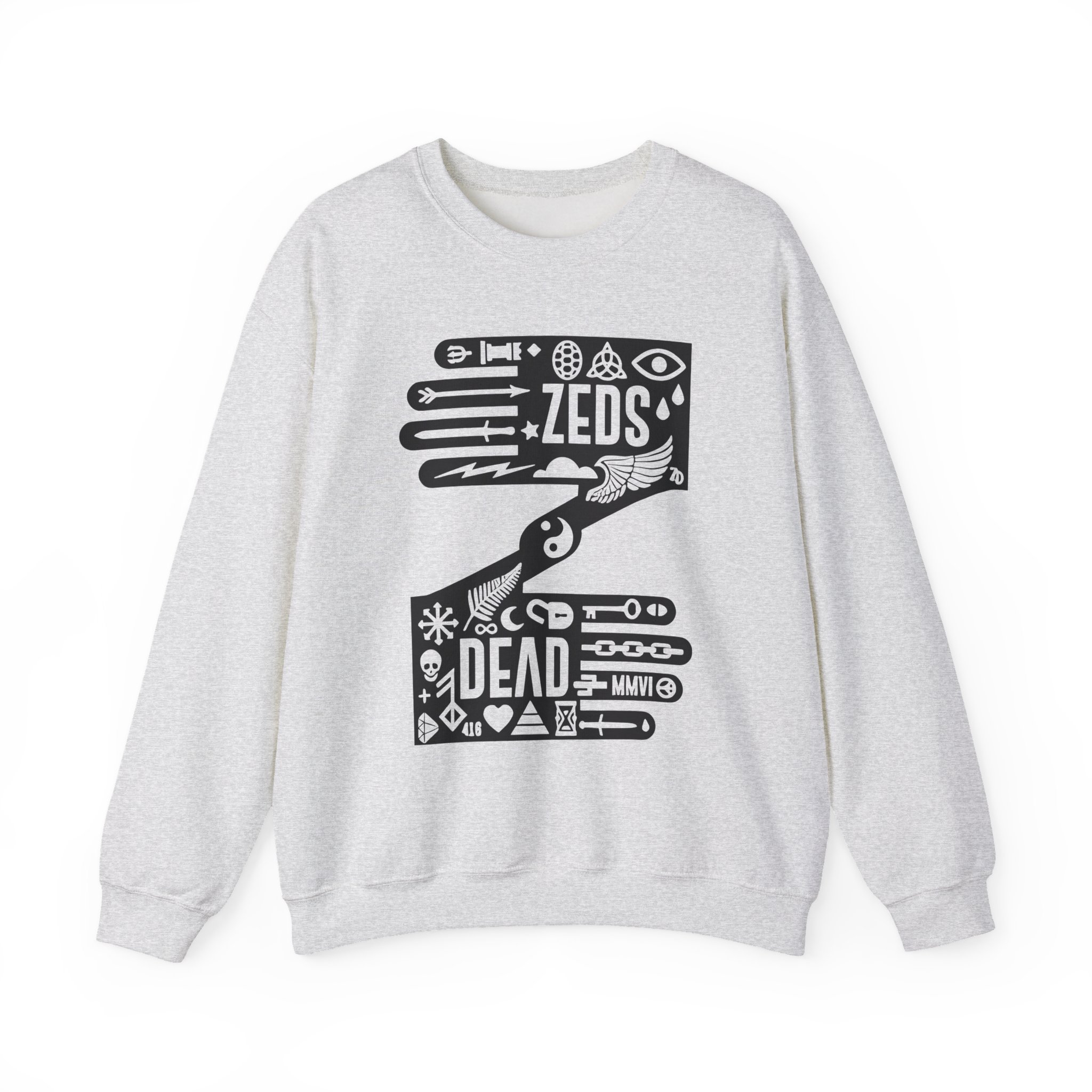 Zeds Dead Unisex Heavy Blendâ„¢ Crewneck Sweatshirt