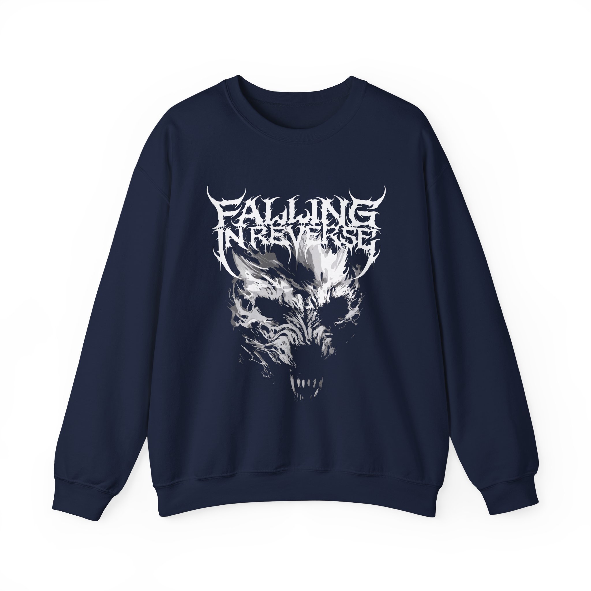 Falling in Reverse Wolf Unisex Heavy Blendâ„¢ Crewneck Sweatshirt