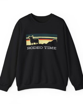 Dale Brisby Sunset Rodeo Time Unisex Heavy Blend™ Crewneck Sweatshirt