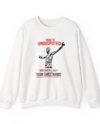 Caleb Plant Team Plant Nov 6th Fight Unisex Heavy Blend™ Crewneck Sweatshirt