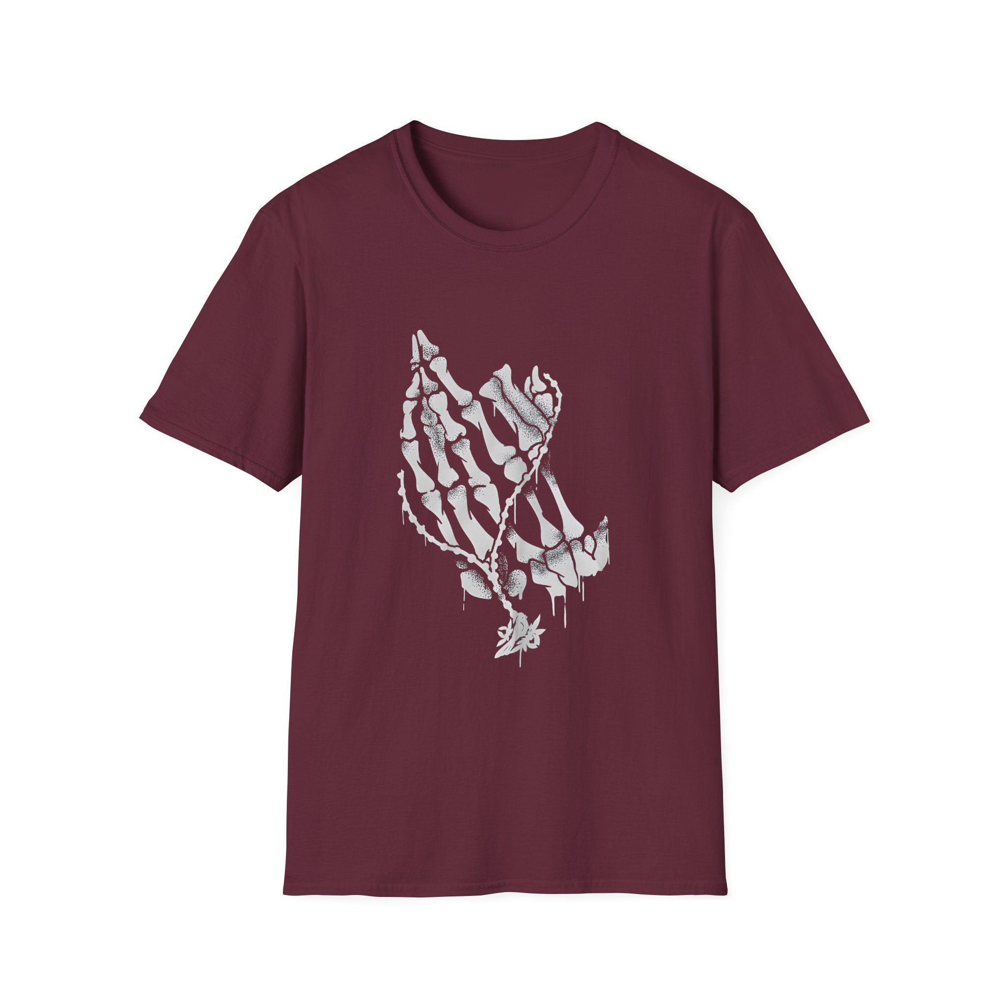 Bayside Praying Hands Unisex Softstyle T-Shirt