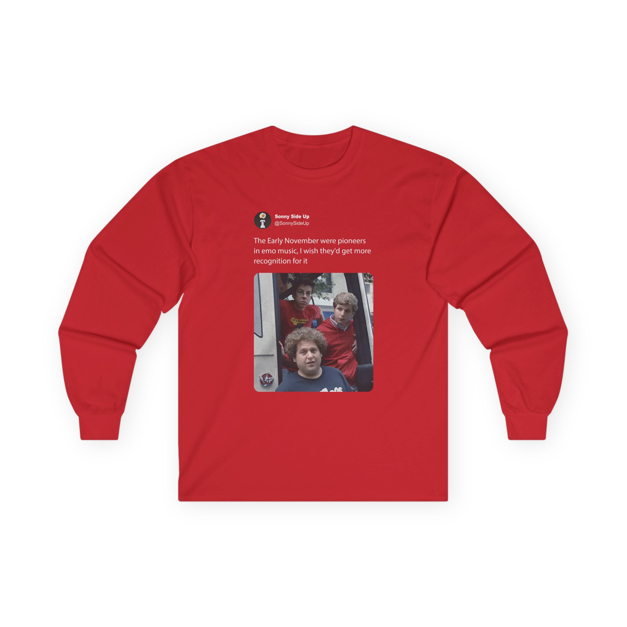 The Early November Screenshot Unisex Ultra Cotton Long Sleeve Tee