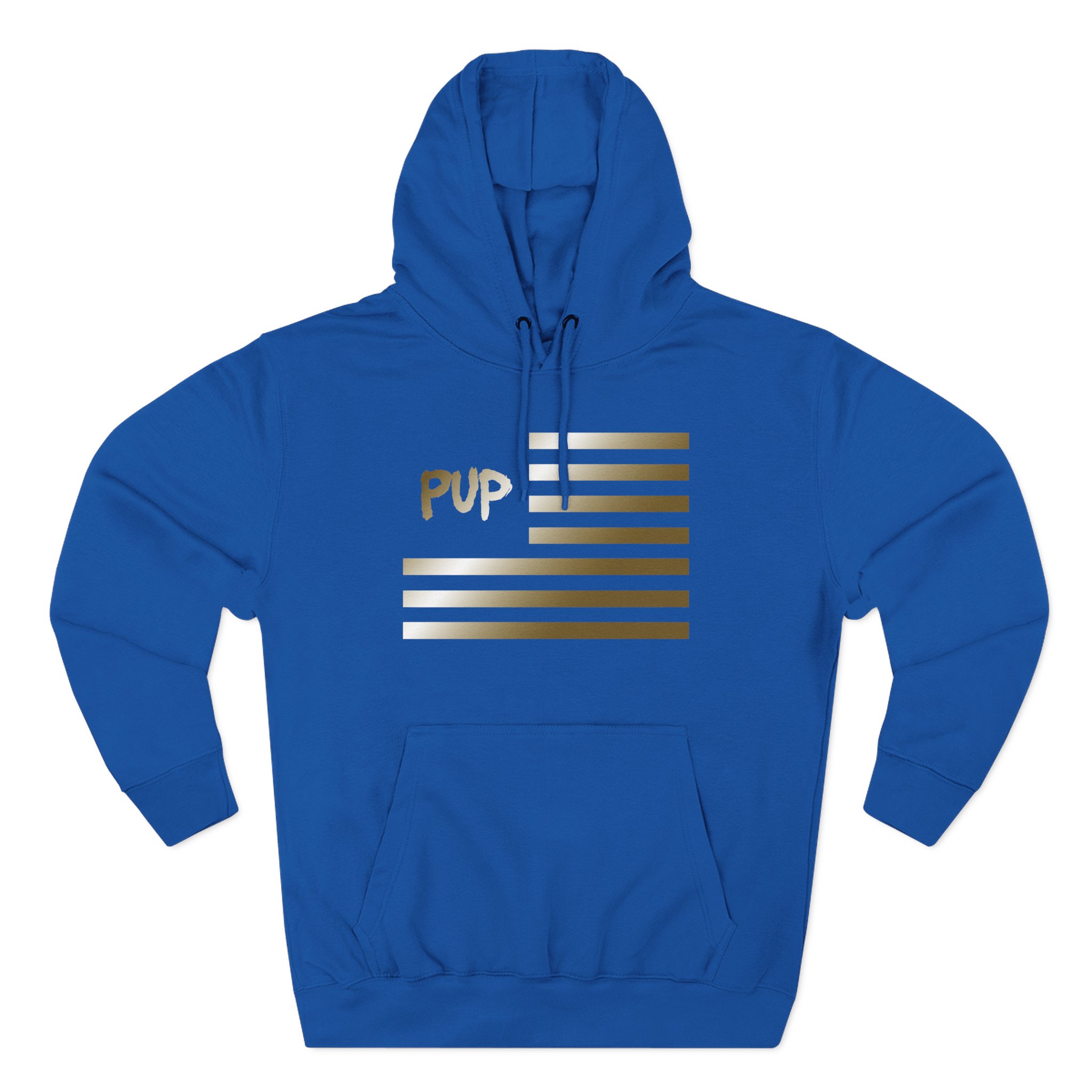 Pup Gold Foil Three-Panel Fleece Hoodie