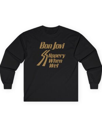 Bon Jovi Slippery When Wet Unisex Ultra Cotton Long Sleeve Tee