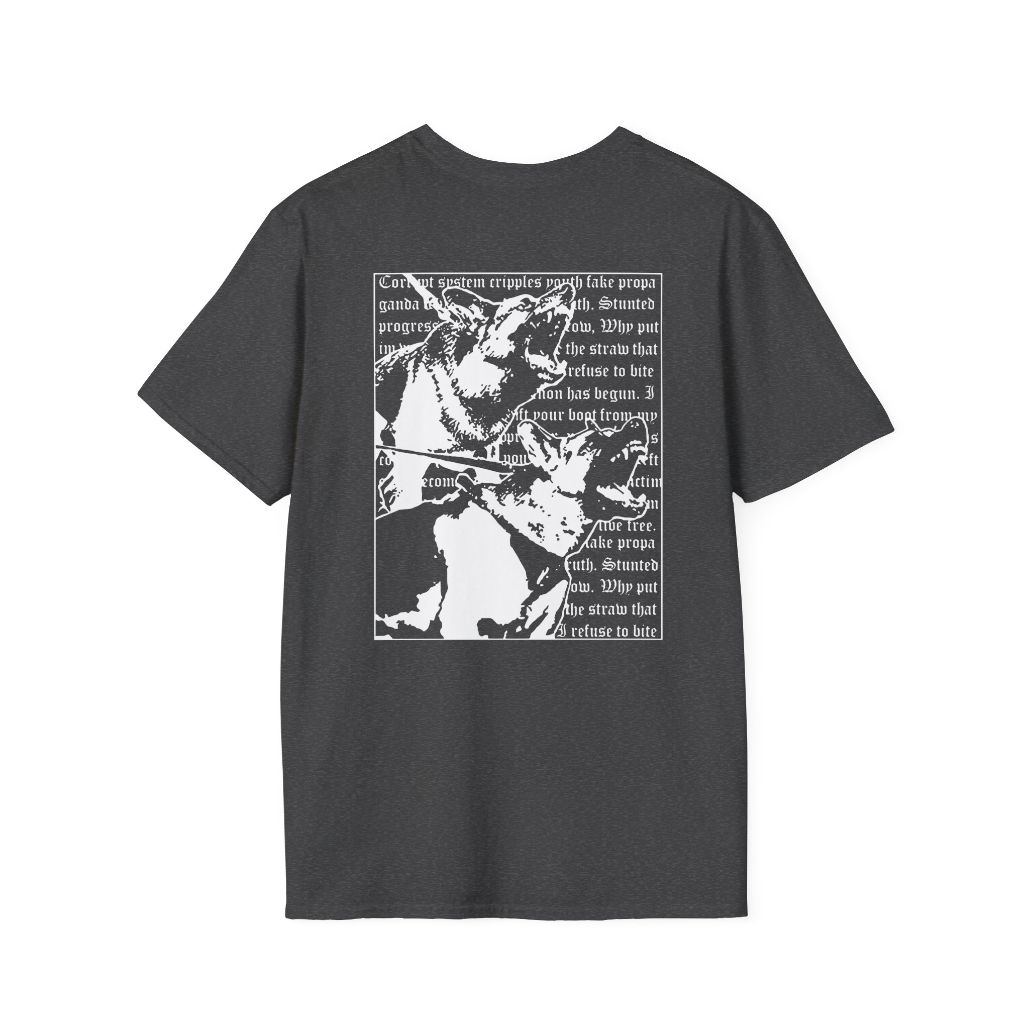 Jesus Piece Tortured Unisex Softstyle T-Shirt