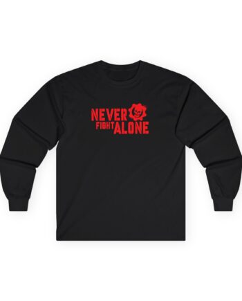 Gears of War Never Fight Alone Unisex Ultra Cotton Long Sleeve Tee