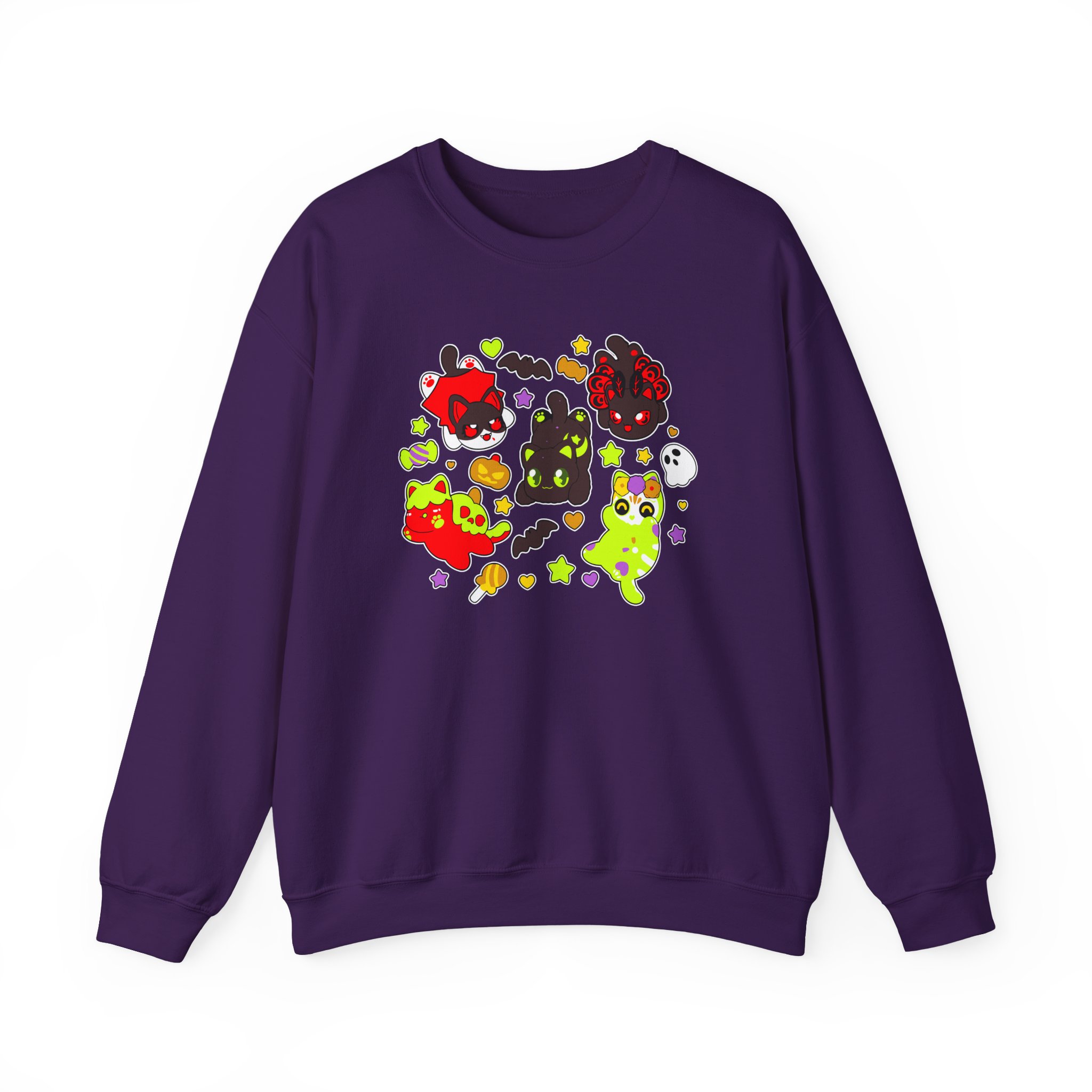 Aphmau Halloween Unisex Heavy Blendâ„¢ Crewneck Sweatshirt
