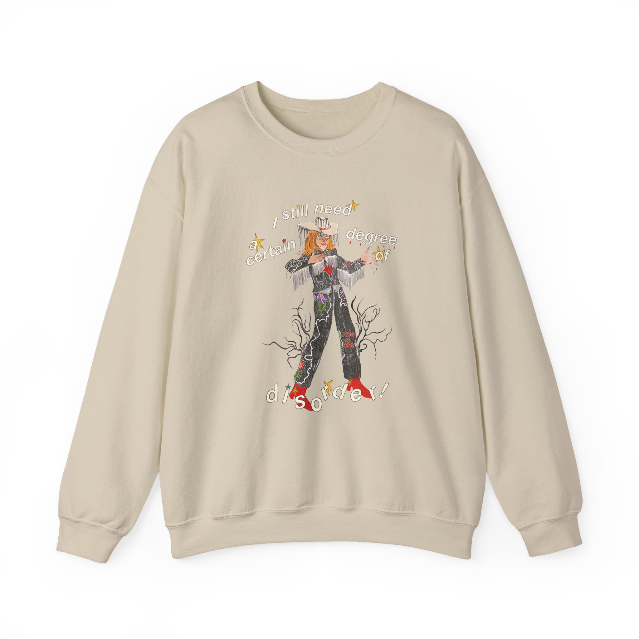 Hayley Williams Cowboy Hayley Unisex Heavy Blendâ„¢ Crewneck Sweatshirt