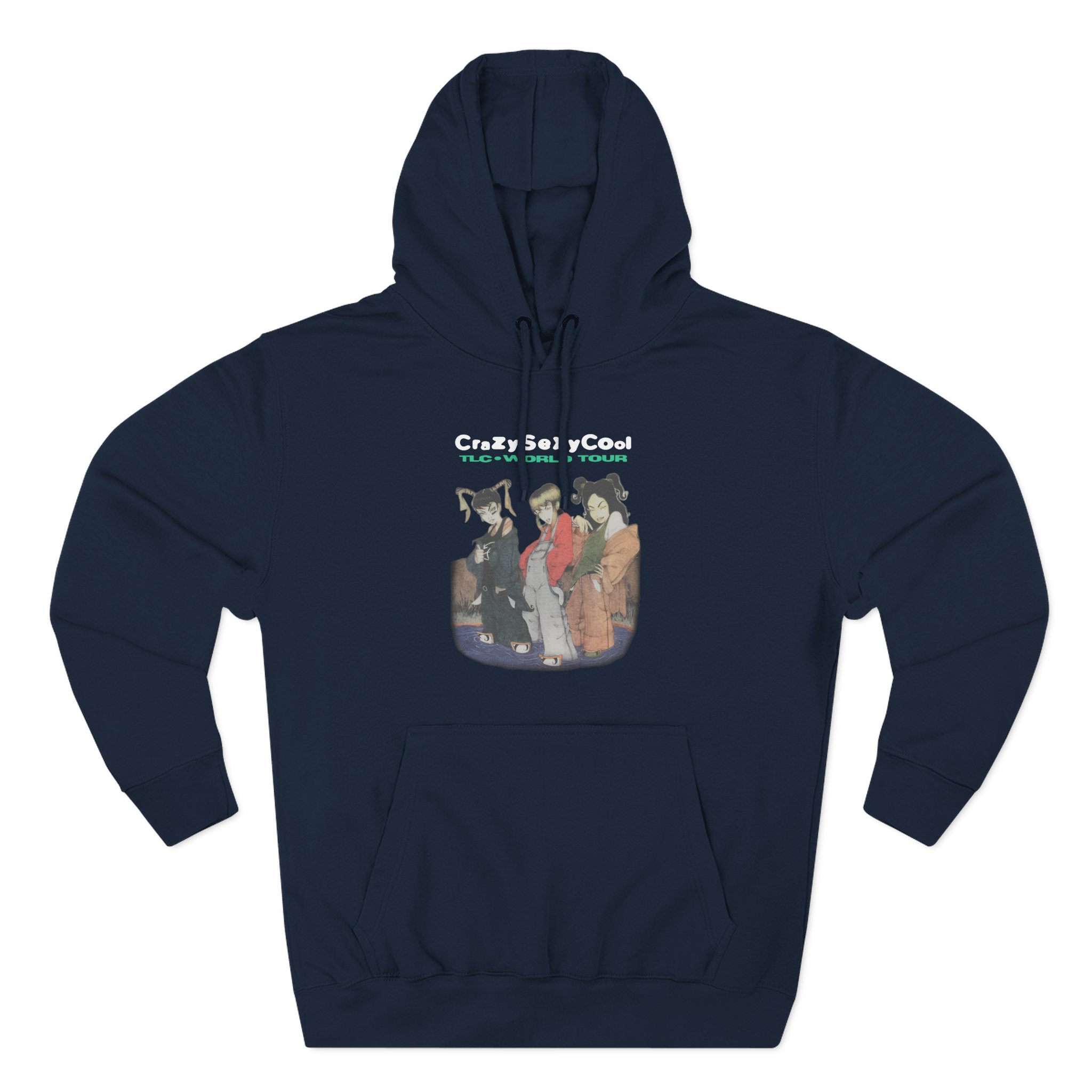 TLC CrazySexyCool Anime Three-Panel Fleece Hoodie