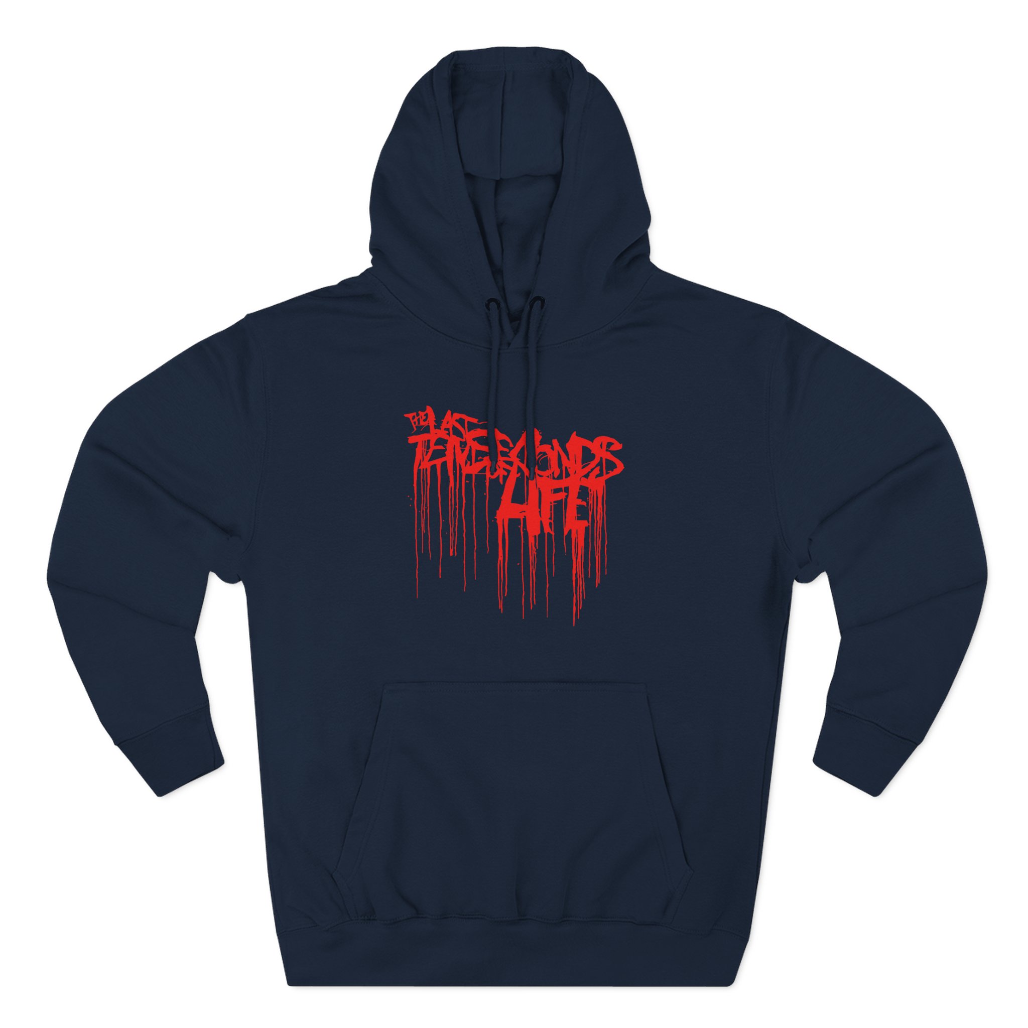 The Last Ten Seconds of Life Three-Panel Fleece Hoodie