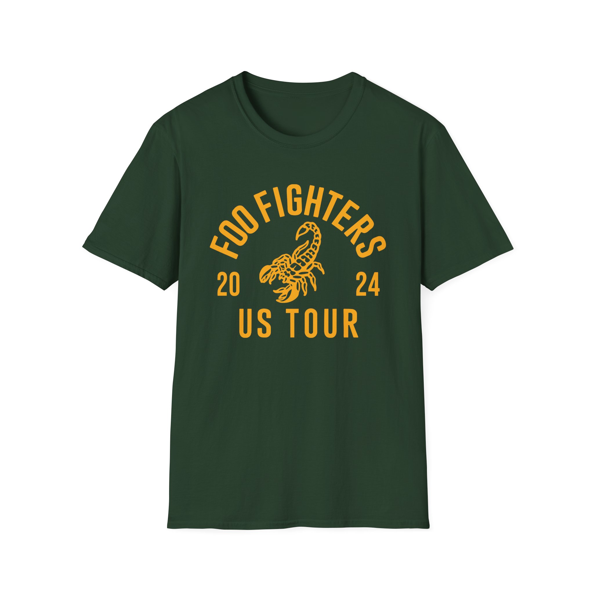 Foo Fighters 2024 Us Tour Unisex Softstyle T-Shirt