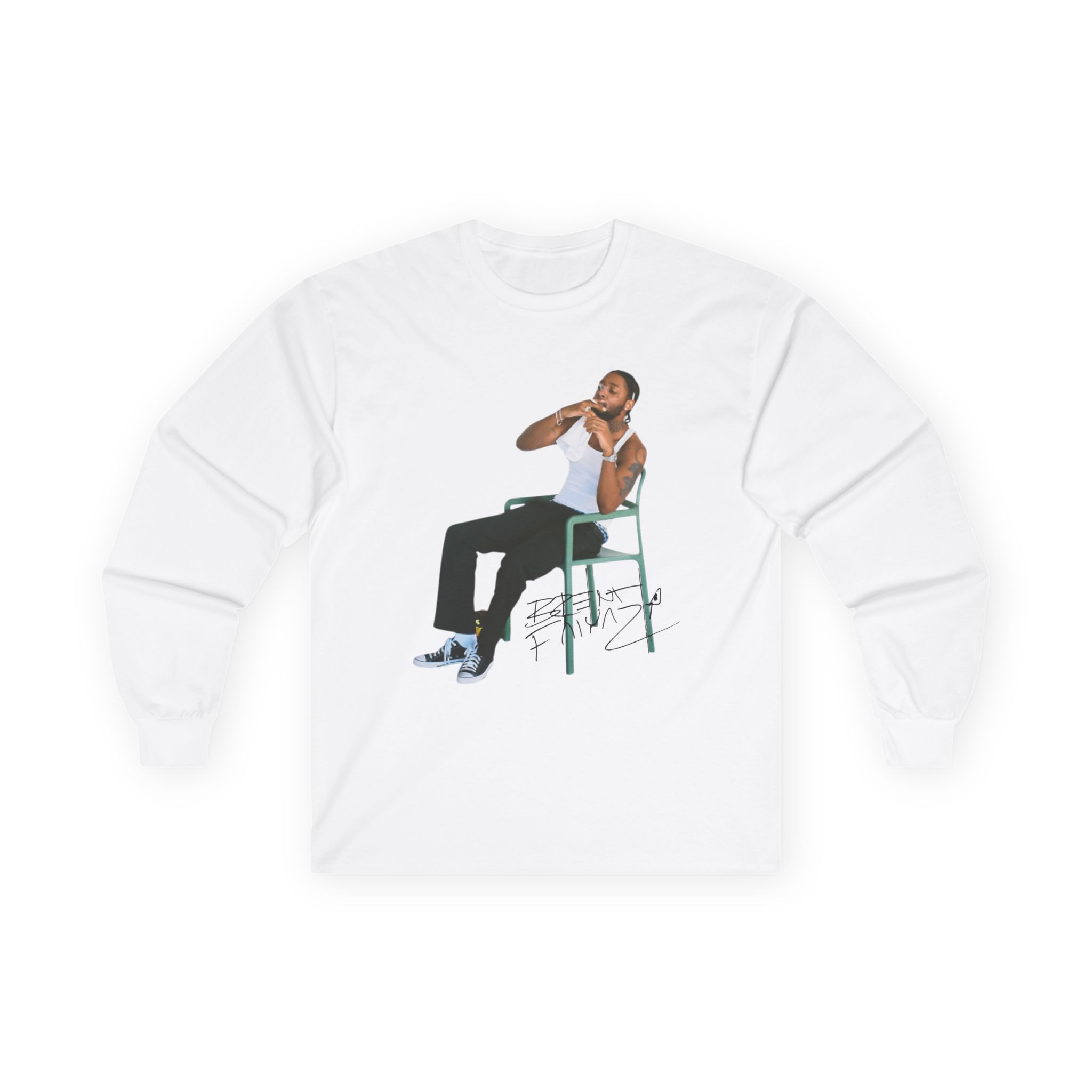 Faiyaz Brent Signature Unisex Ultra Cotton Long Sleeve Tee
