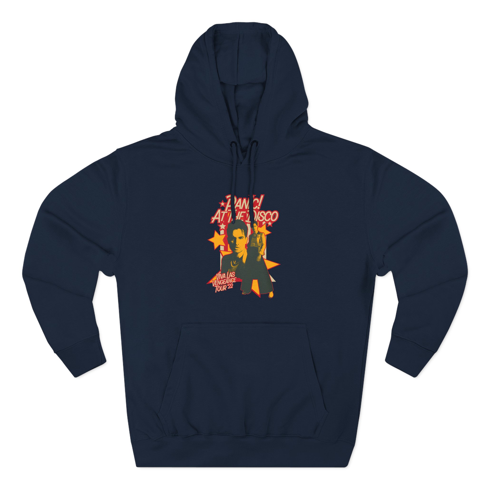 Panic at the Disco Stars Dark Three-Panel Fleece Hoodie