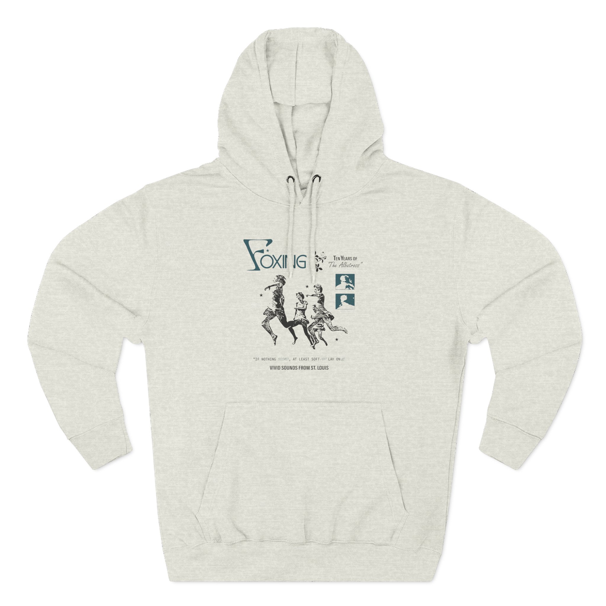 Foxing 10 Year Three-Panel Fleece Hoodie