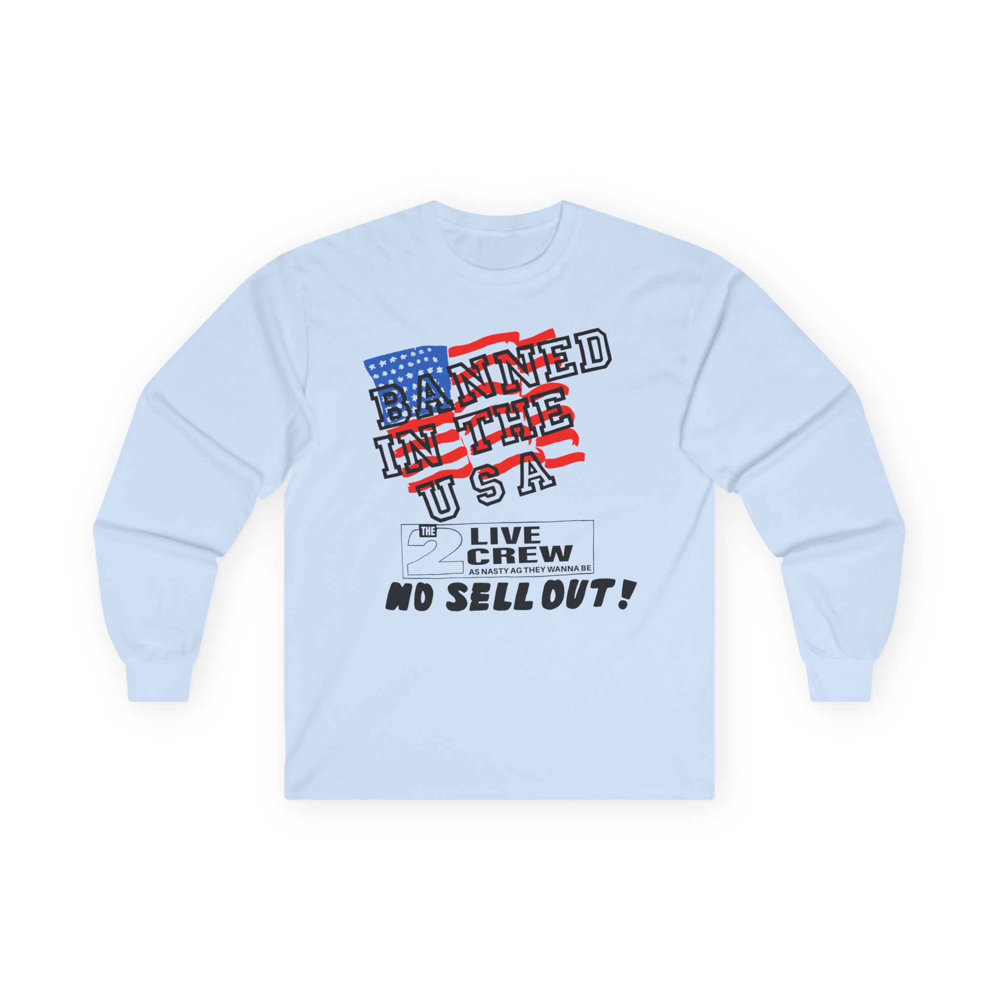 2 Live Crew Banned in the U.s.a. Luke Records Unisex Ultra Cotton Long Sleeve Tee