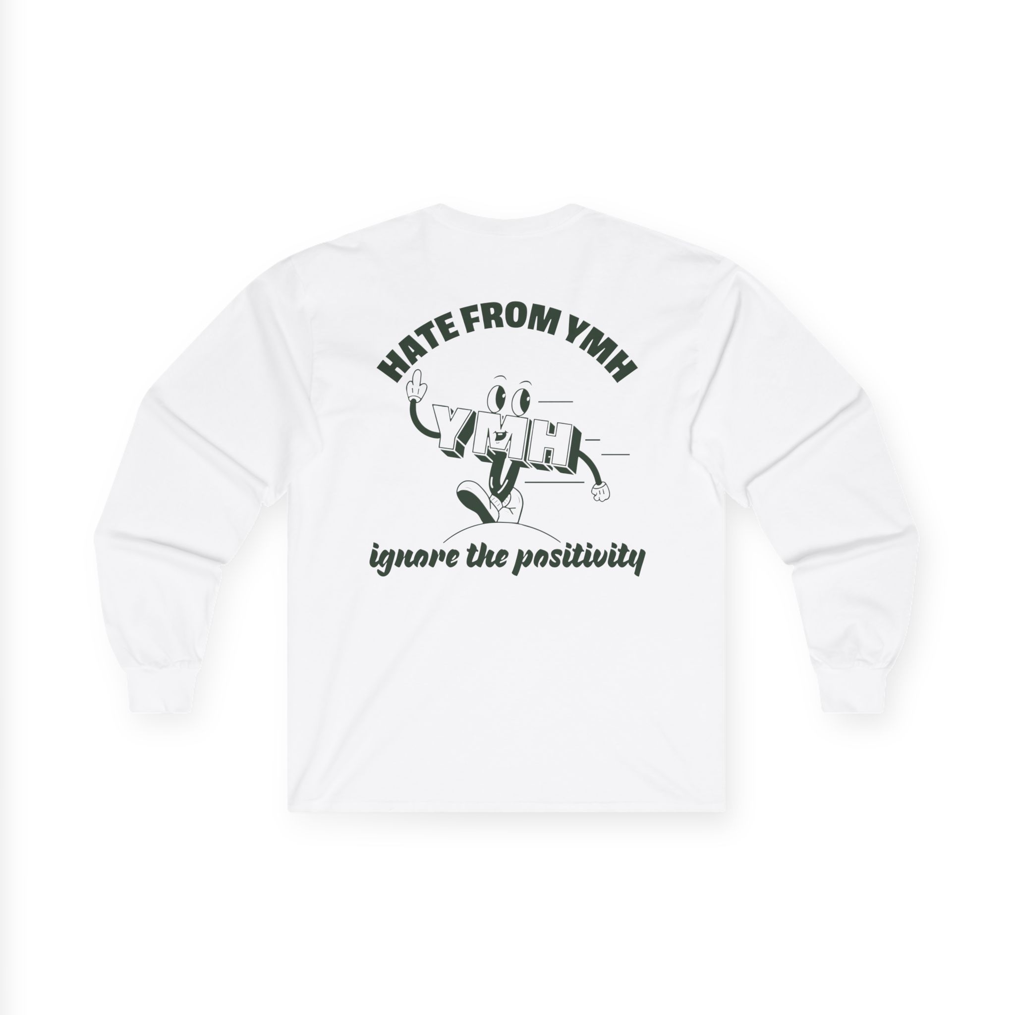 Ymh Hate From YMH Unisex Ultra Cotton Long Sleeve Tee