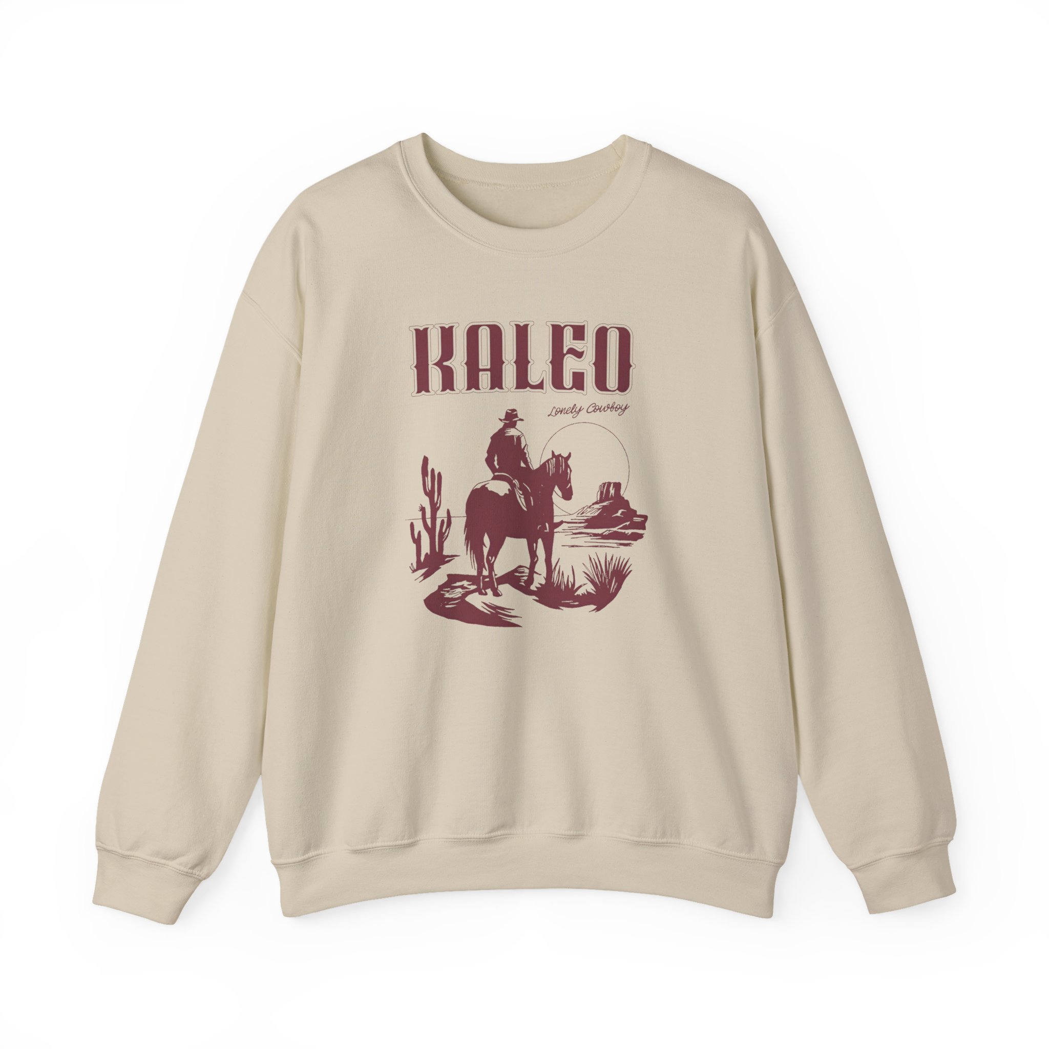 Kaleo Lonely Cowboy Unisex Heavy Blendâ„¢ Crewneck Sweatshirt