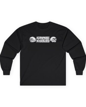 Agoraphobic Nosebleed Skulls Unisex Ultra Cotton Long Sleeve Tee