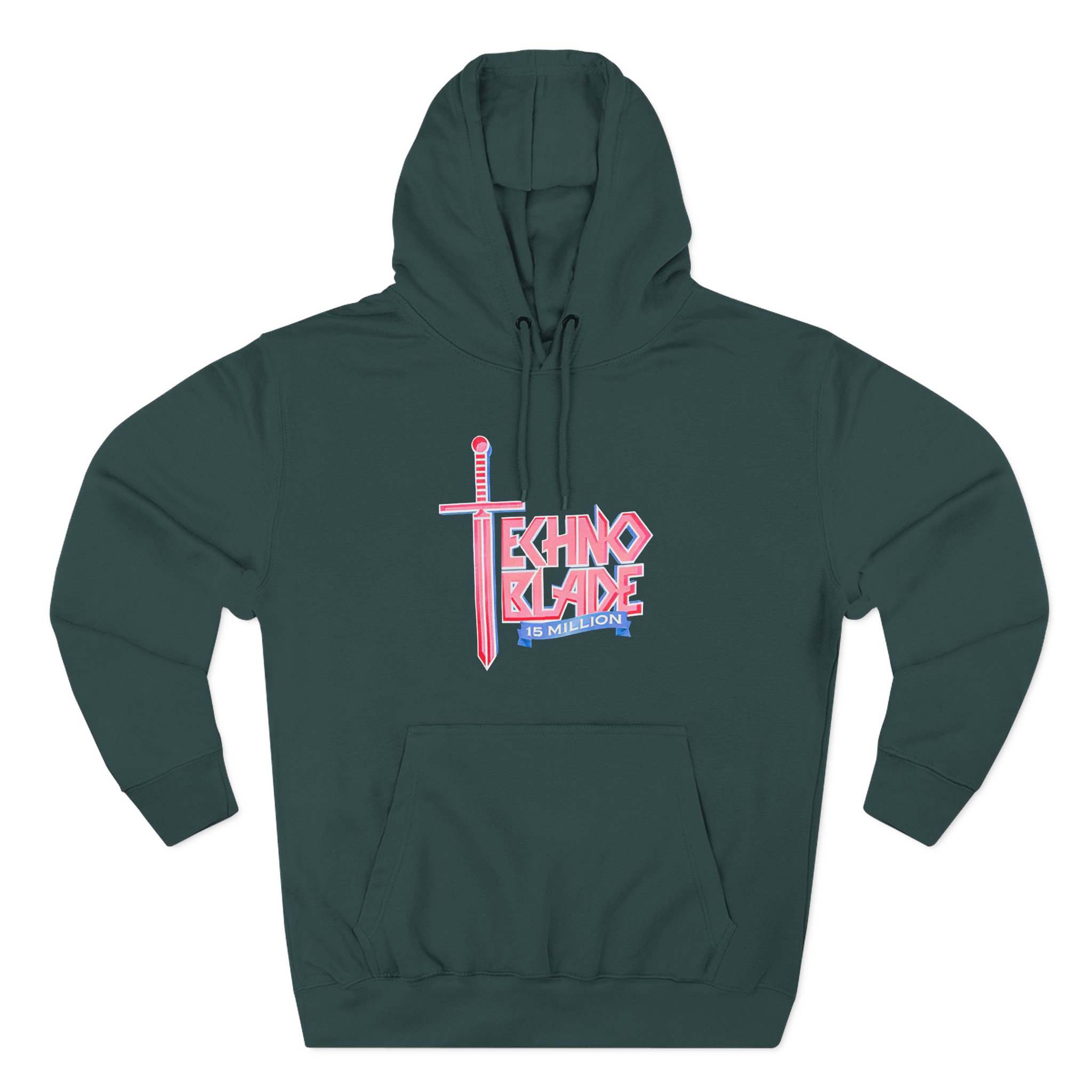 Technoblade Three-Panel Fleece Hoodie