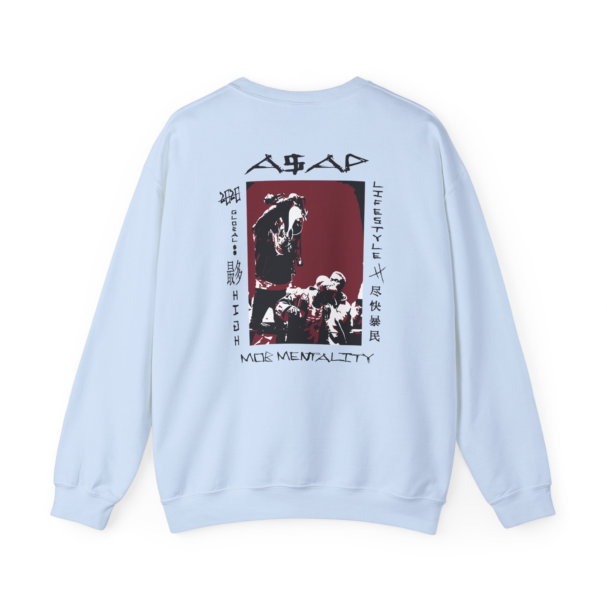 Asap Mob Mentality Unisex Heavy Blendâ„¢ Crewneck Sweatshirt