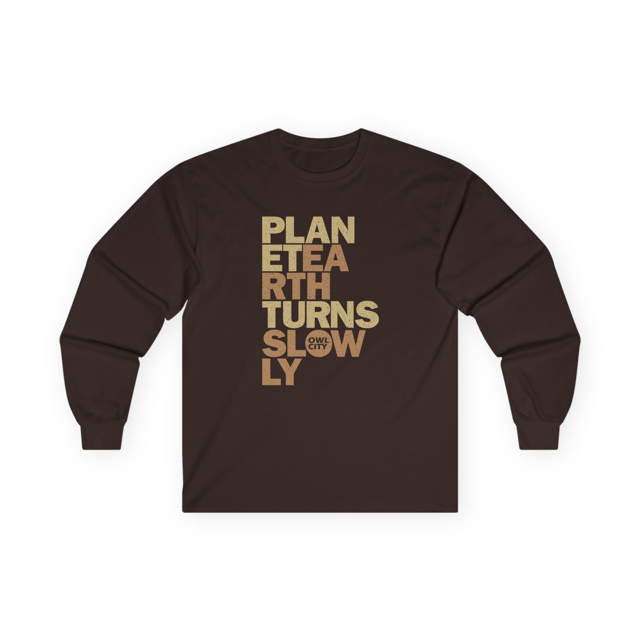 Owl City Planet Earth Turns Slowly Unisex Ultra Cotton Long Sleeve Tee