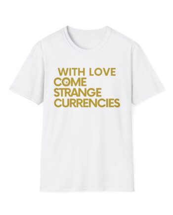 Rem Strange Currencies Lyric Unisex Softstyle T-Shirt
