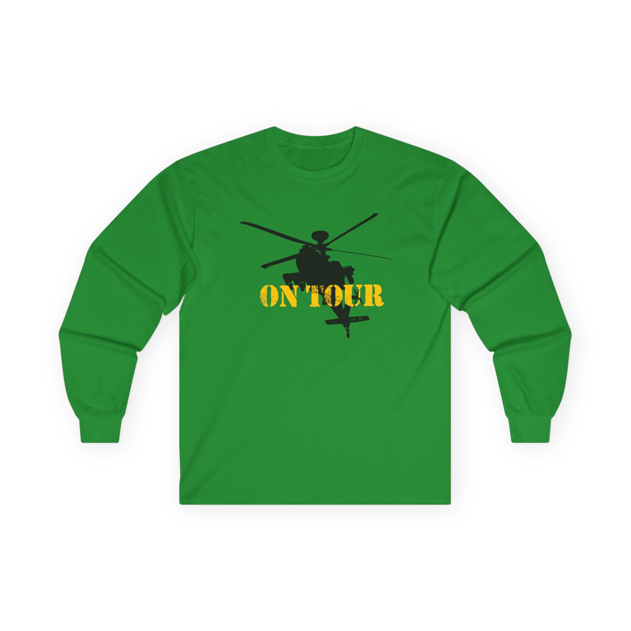 Toby Keith American Soldier Helicopter Unisex Ultra Cotton Long Sleeve Tee