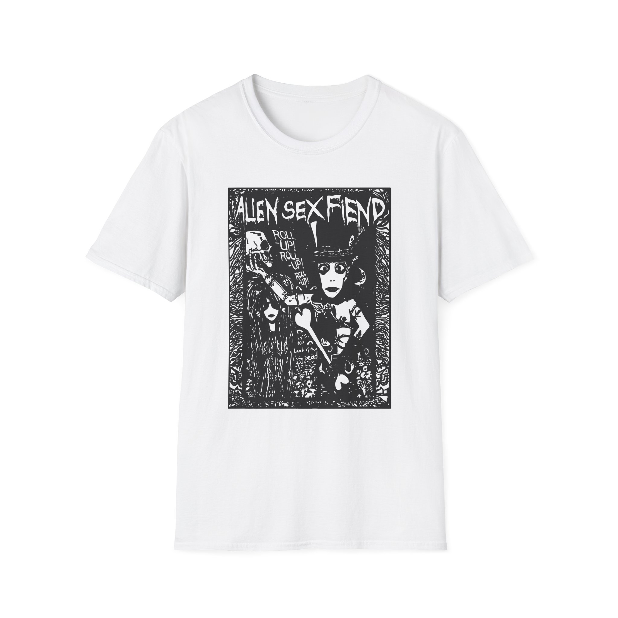 Alien Sex Fiend Land of the Living Dead Unisex Softstyle T-Shirt