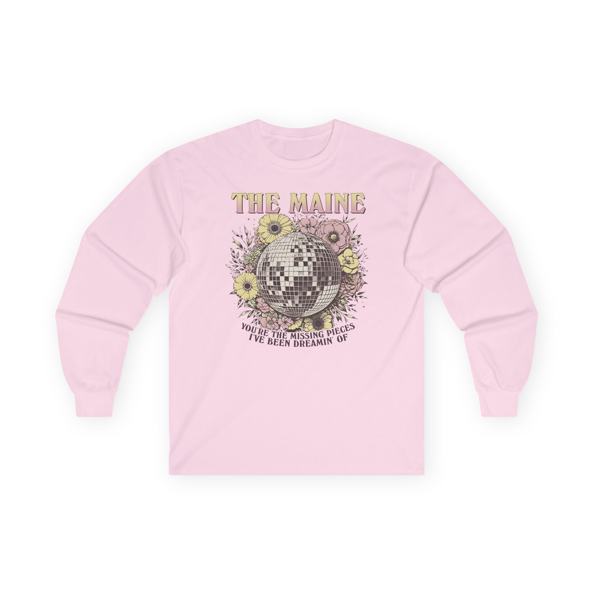 The Maine Floral Disco Unisex Ultra Cotton Long Sleeve Tee