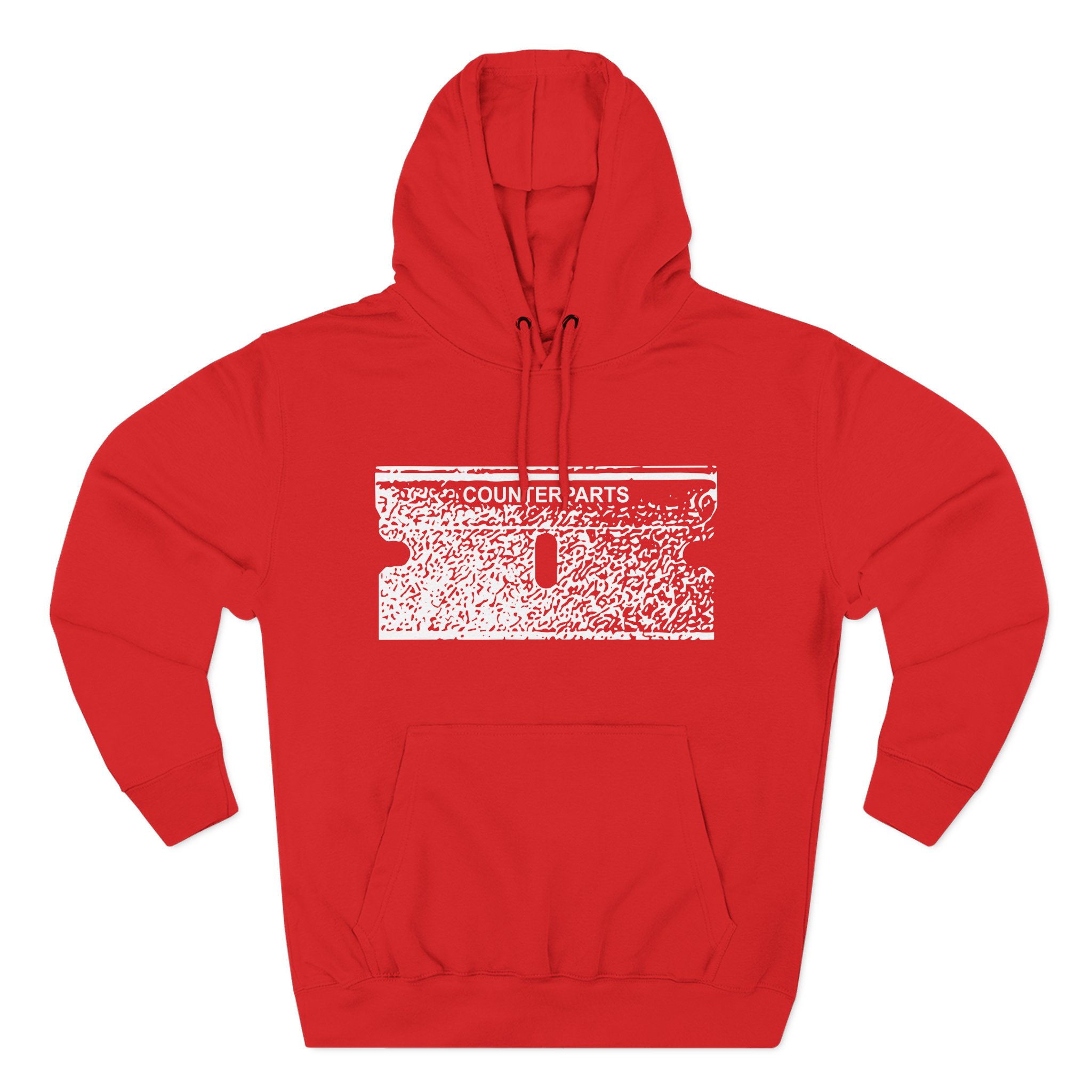 Counterparts Three-Panel Fleece Hoodie
