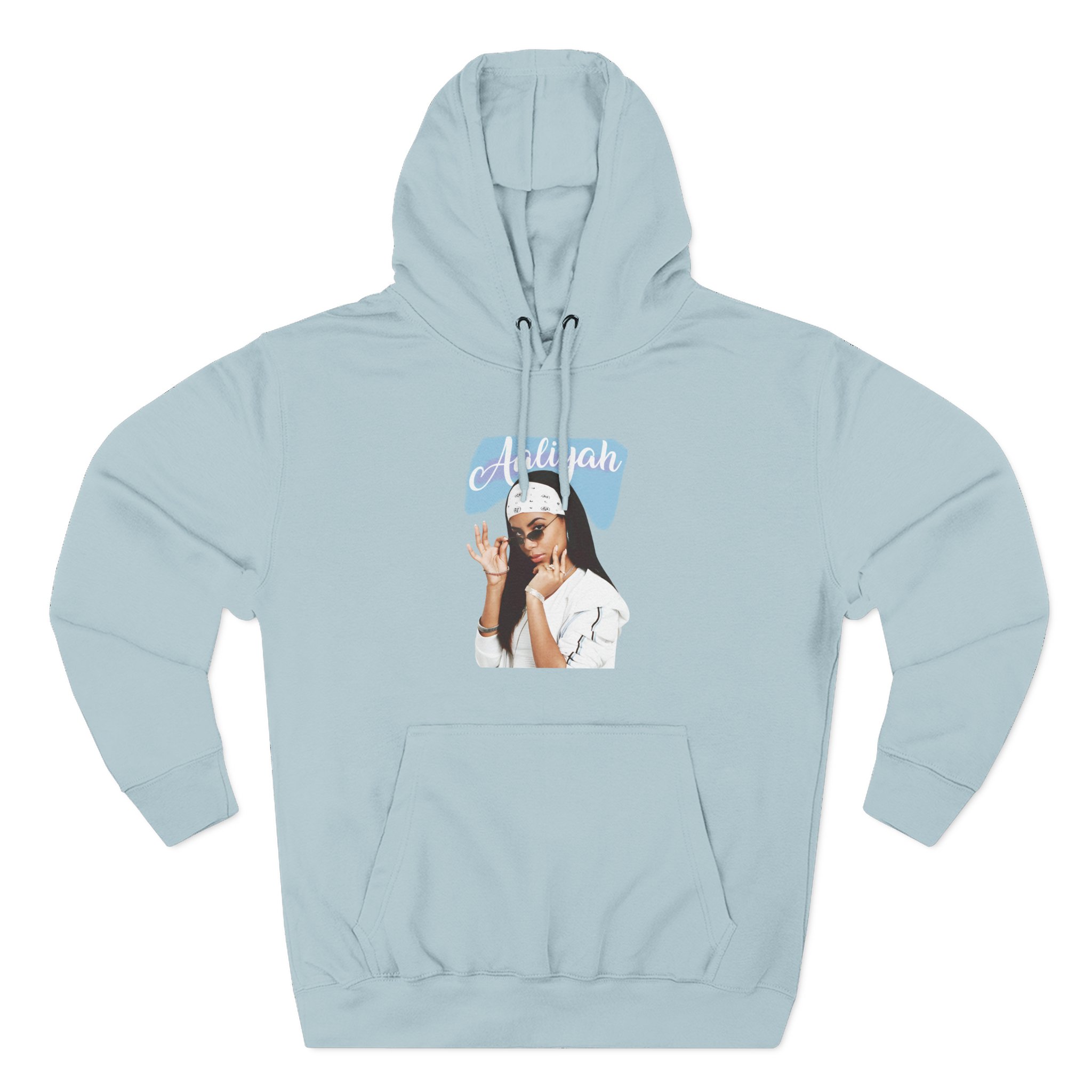 Aaliyah Three-Panel Fleece Hoodie