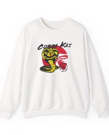 Cobra Kai Strike First Unisex Heavy Blend™ Crewneck Sweatshirt