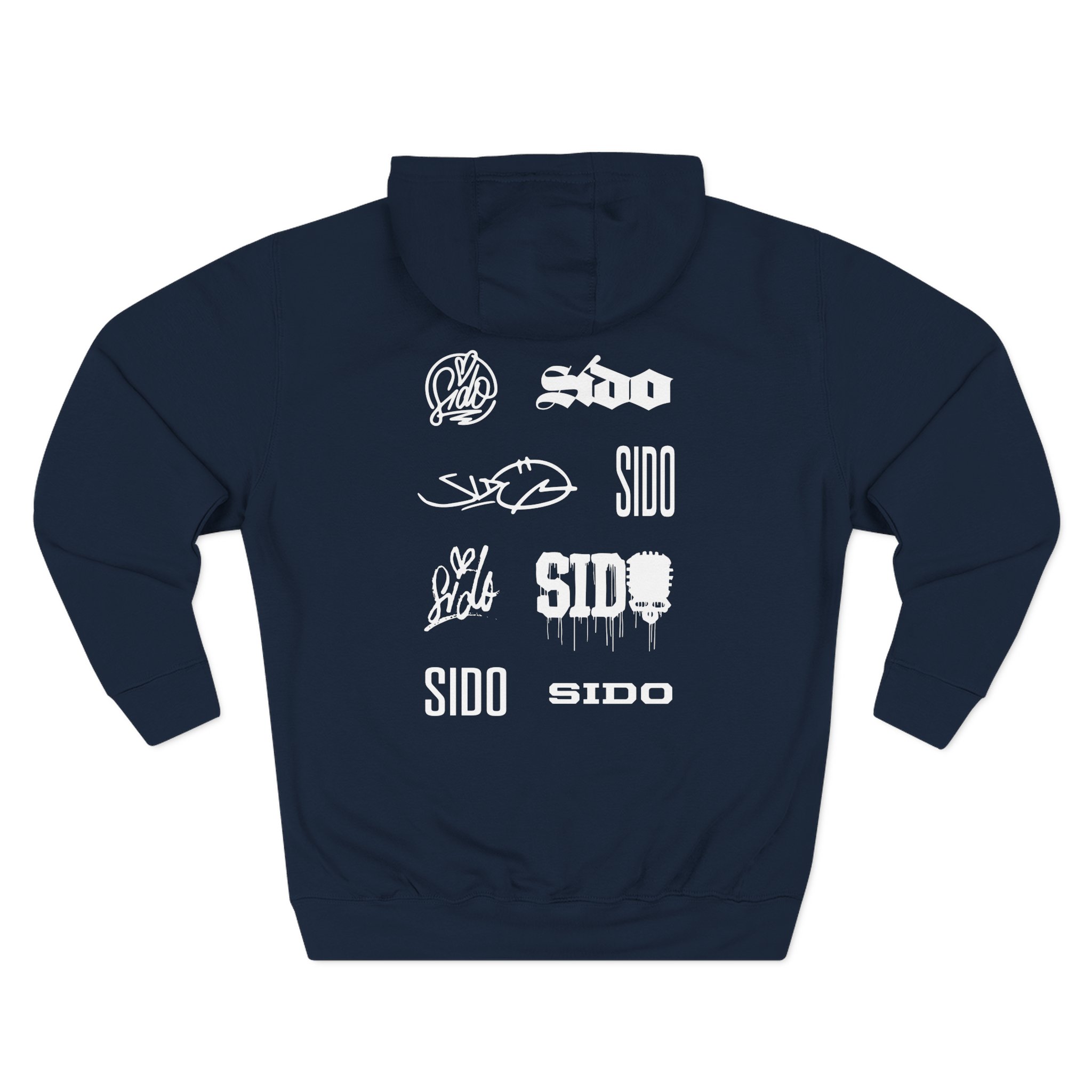 Sido Three-Panel Fleece Hoodie