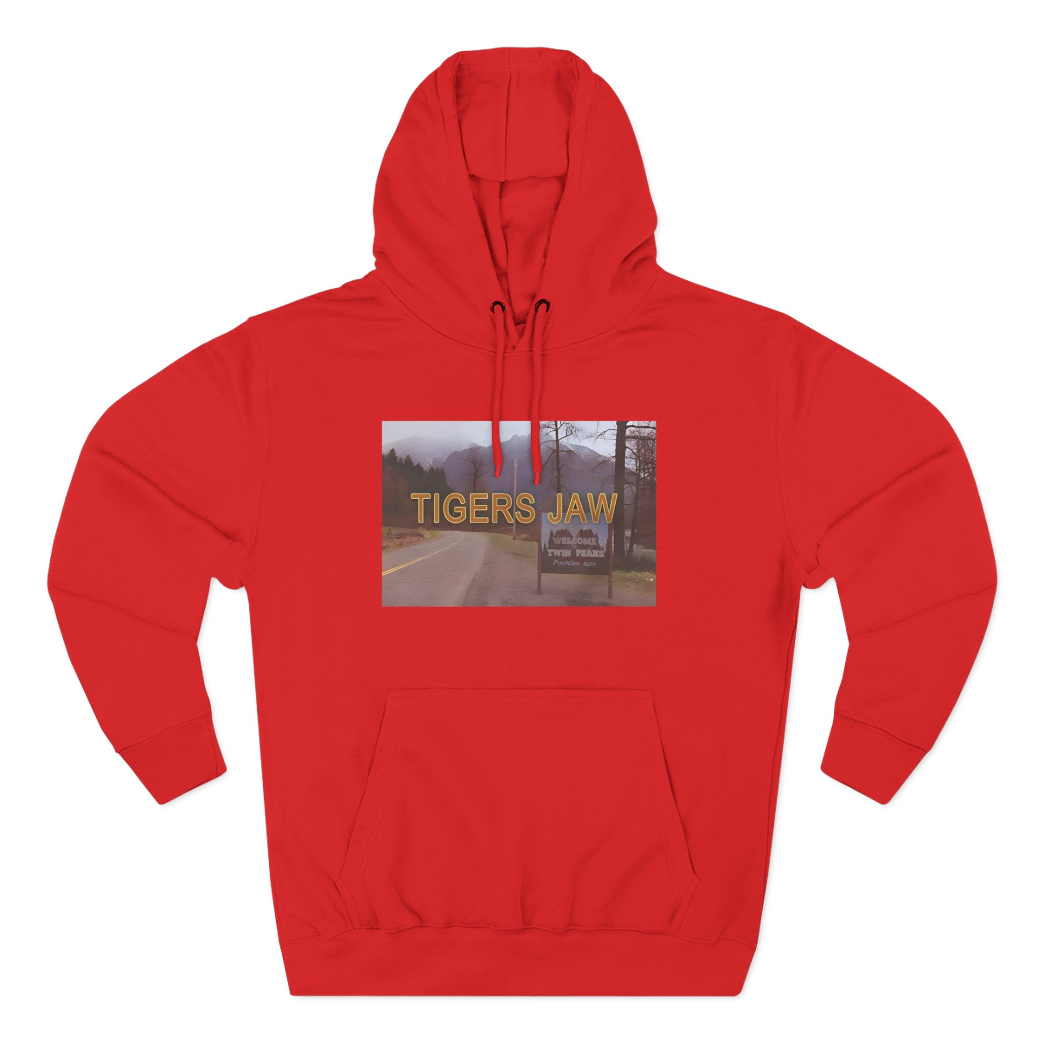 Tigers Jaw Twin Peaks Three-Panel Fleece Hoodie