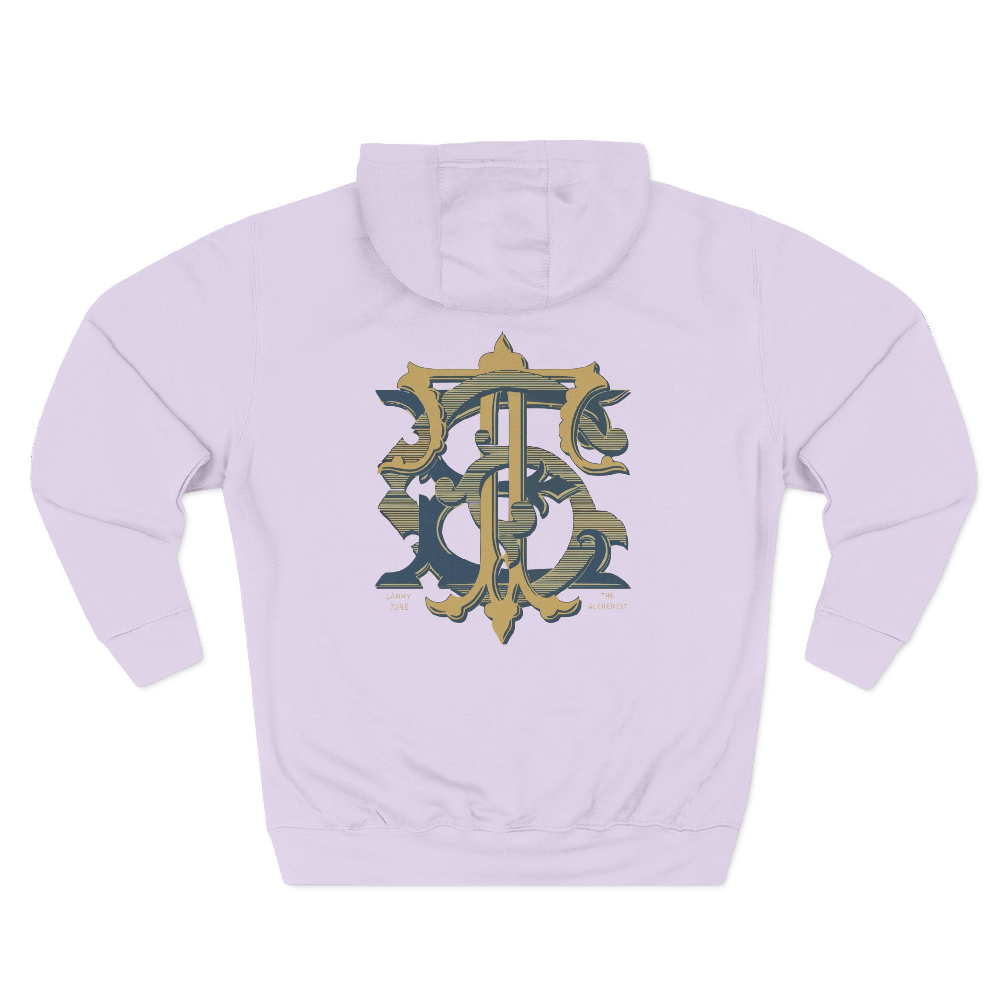 Larry June Tge Spa Three-Panel Fleece Hoodie