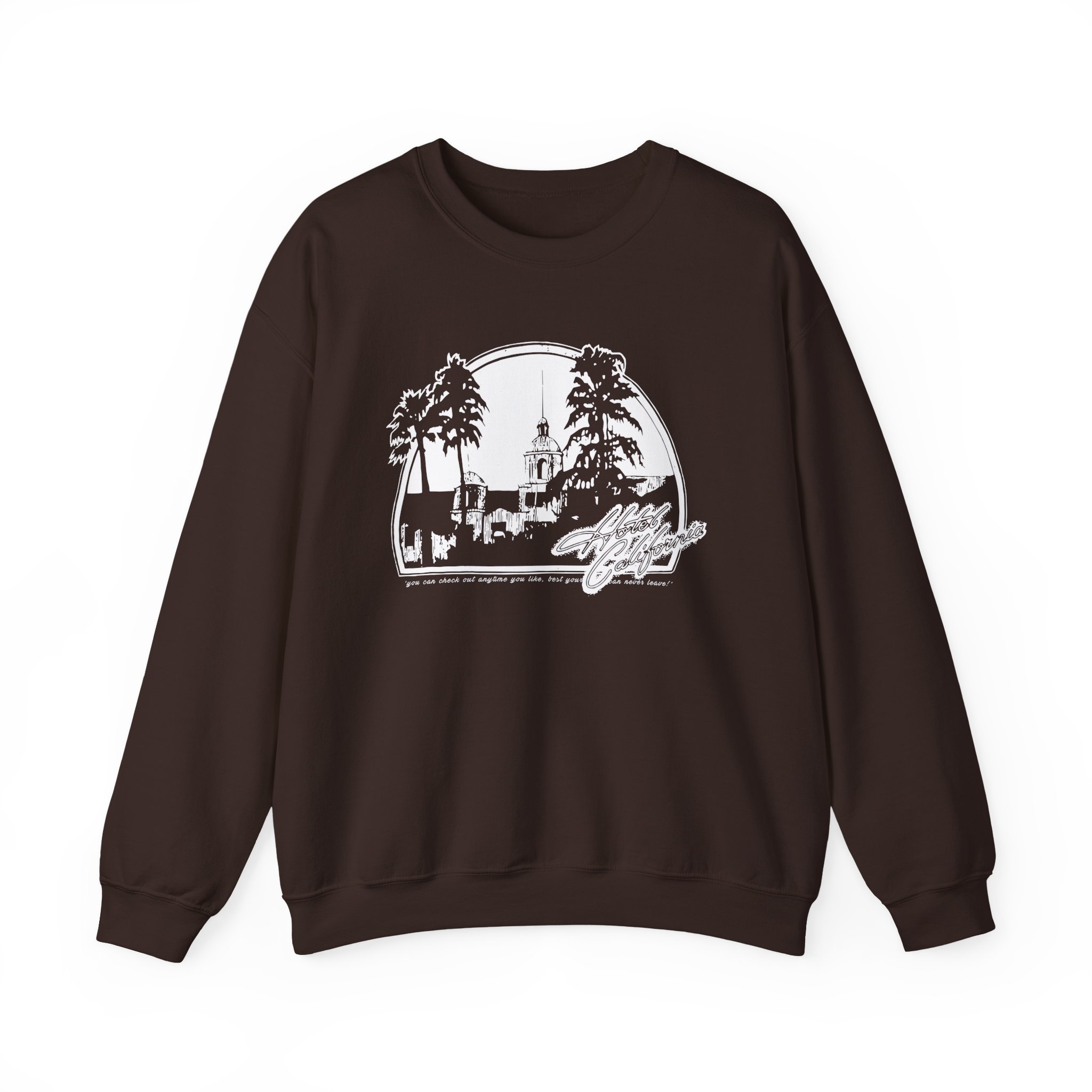 The Eagles Hotel California Unisex Heavy Blendâ„¢ Crewneck Sweatshirt