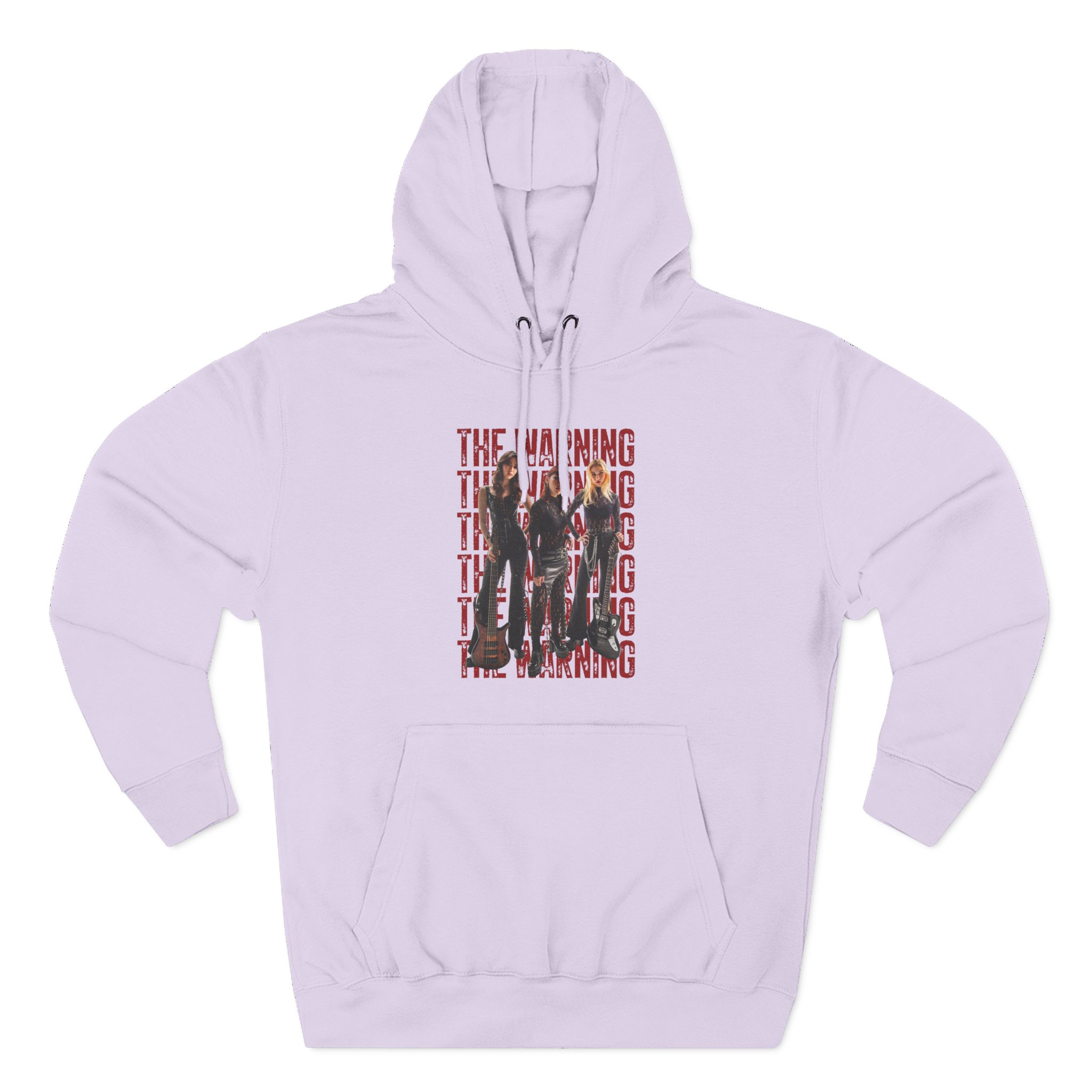 The Warning Stacked Three-Panel Fleece Hoodie